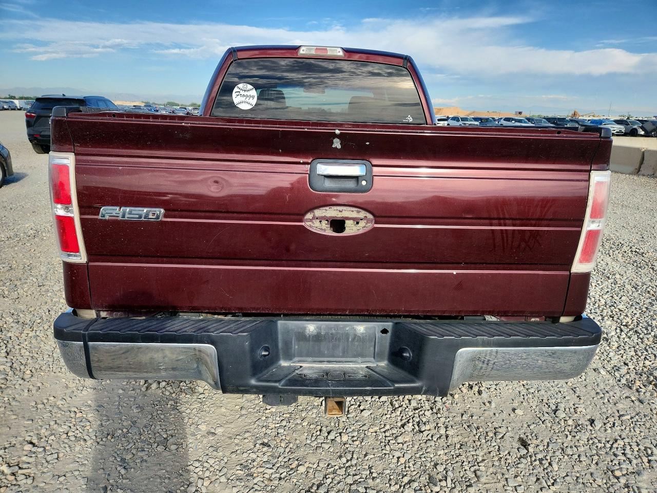 2009 Ford F150 Supercrew Maroon vin: 1FTPW14V39FB17395