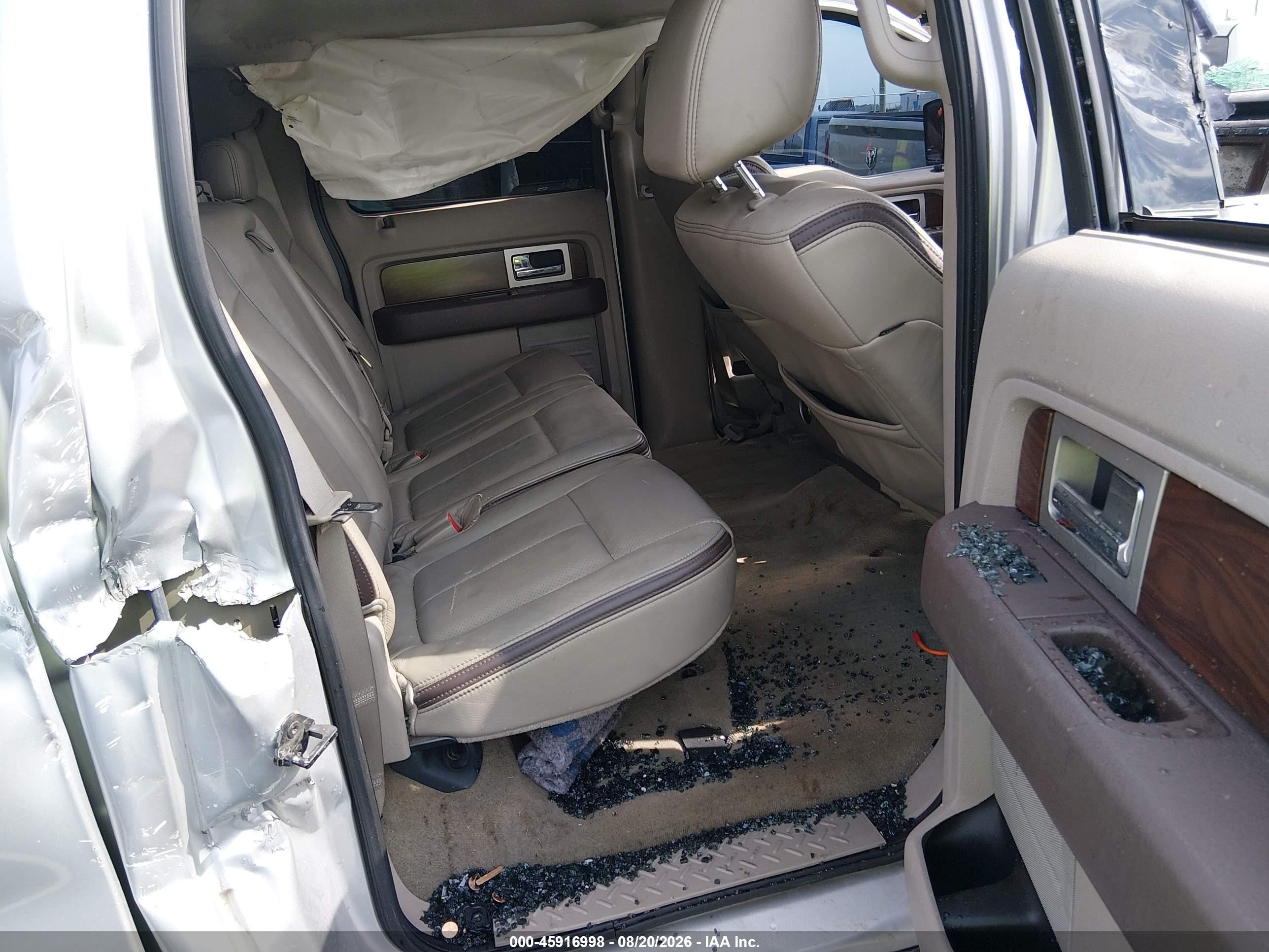 2009 Ford F-150 Platinum Серебряный vin: 1FTPW14V39FB31202