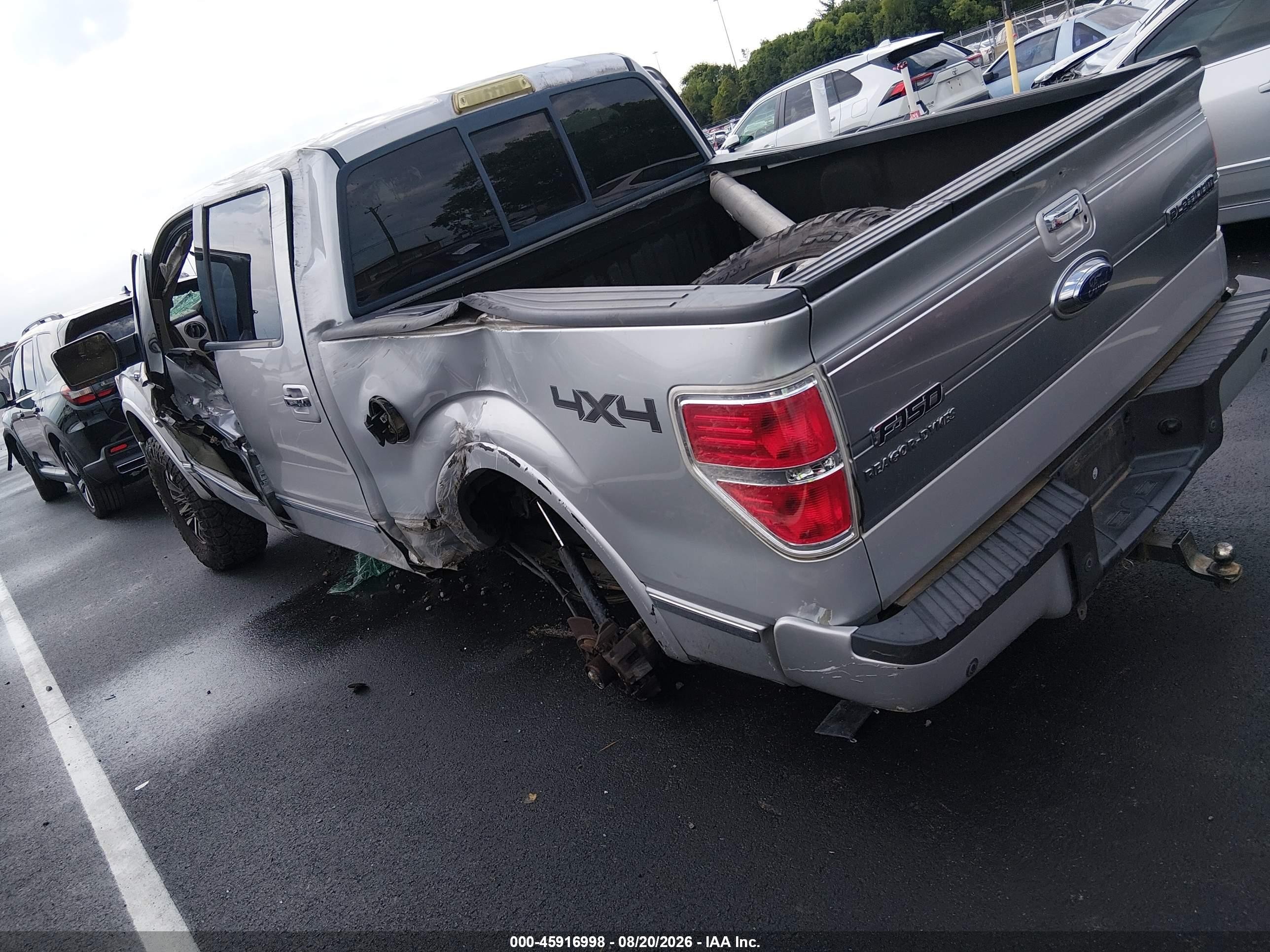 2009 Ford F-150 Platinum Серебряный vin: 1FTPW14V39FB31202