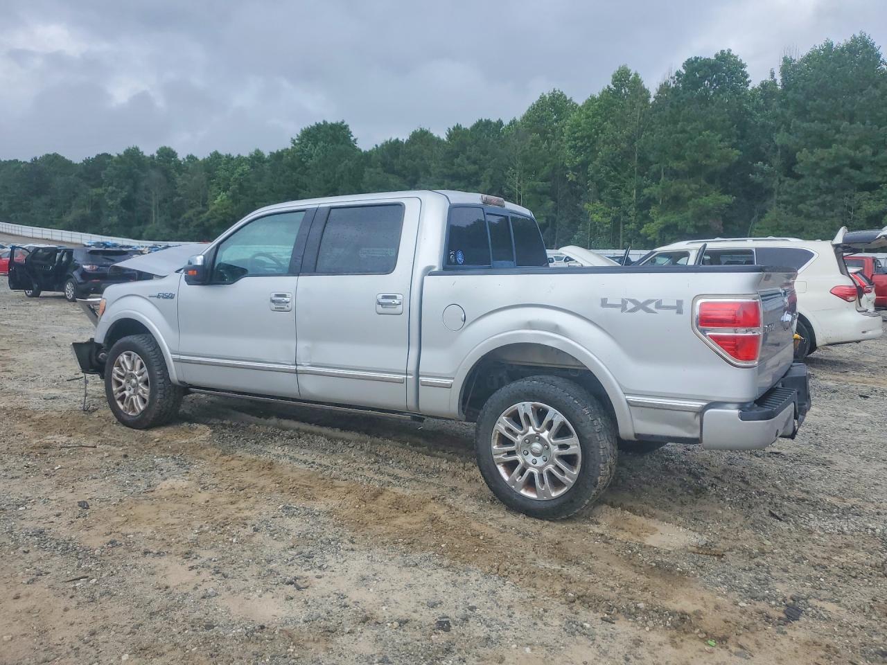 2009 Ford F150 Supercrew Silver vin: 1FTPW14V39FB45942