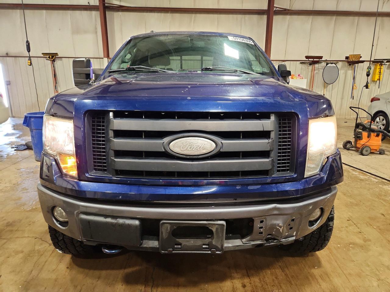 2009 Ford F150 Supercrew Blue vin: 1FTPW14V39KB65034