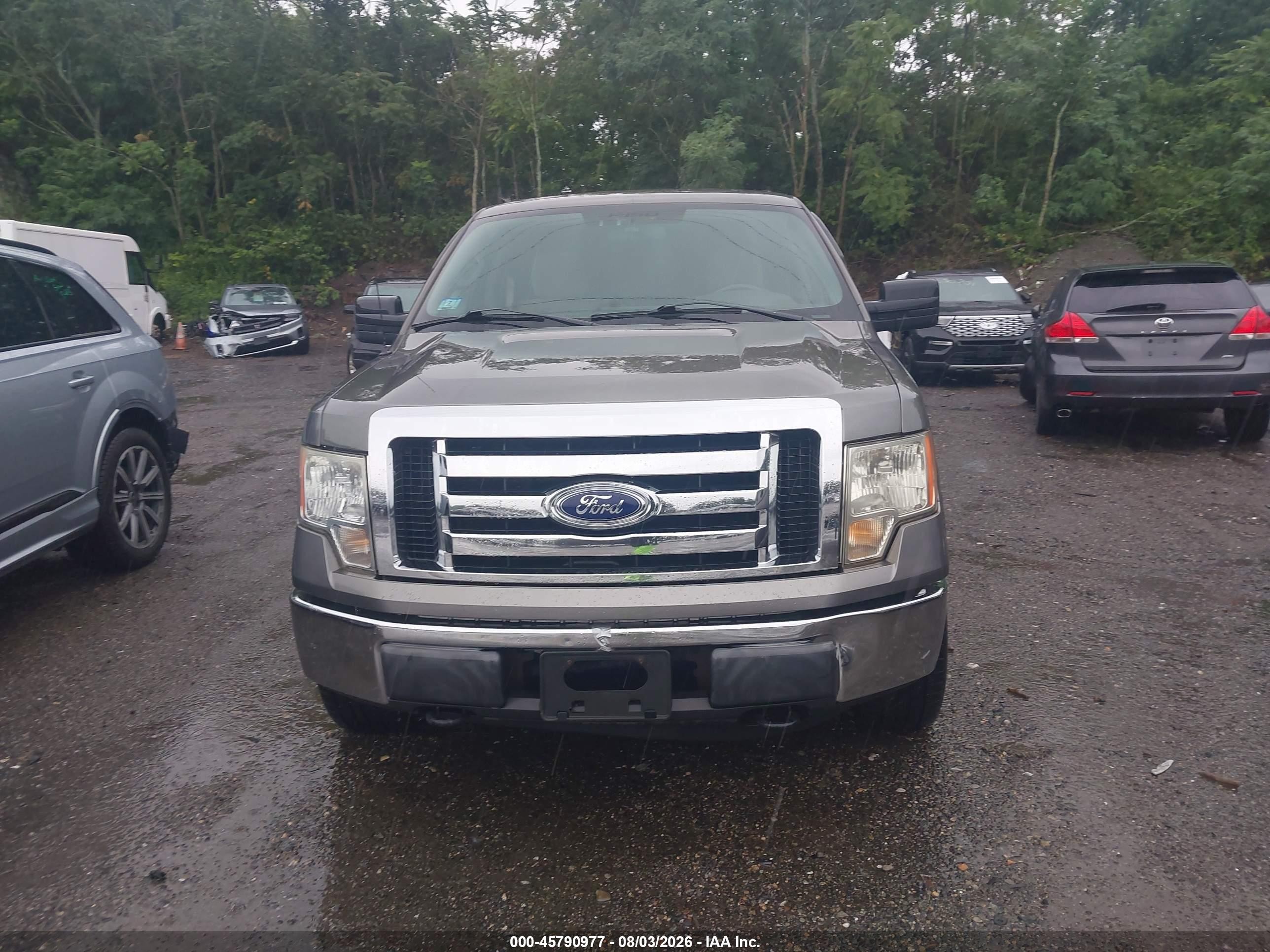 2009 Ford F-150 Xlt Gray vin: 1FTPW14V39KC72052