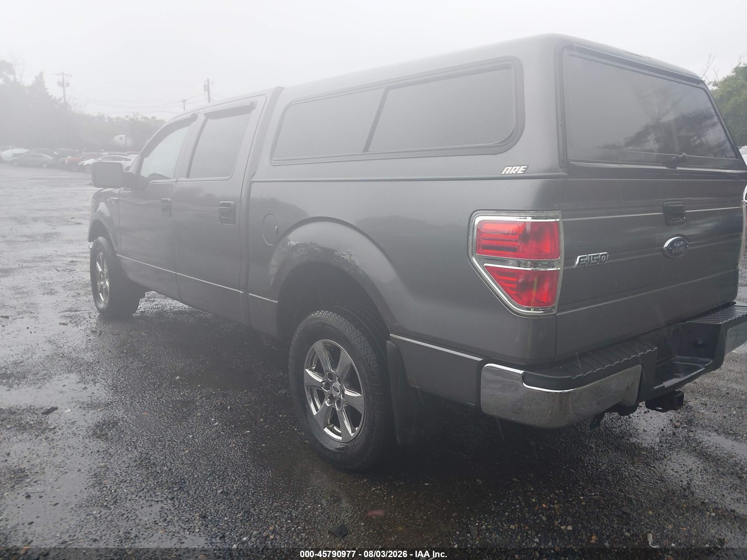2009 Ford F-150 Xlt Gray vin: 1FTPW14V39KC72052