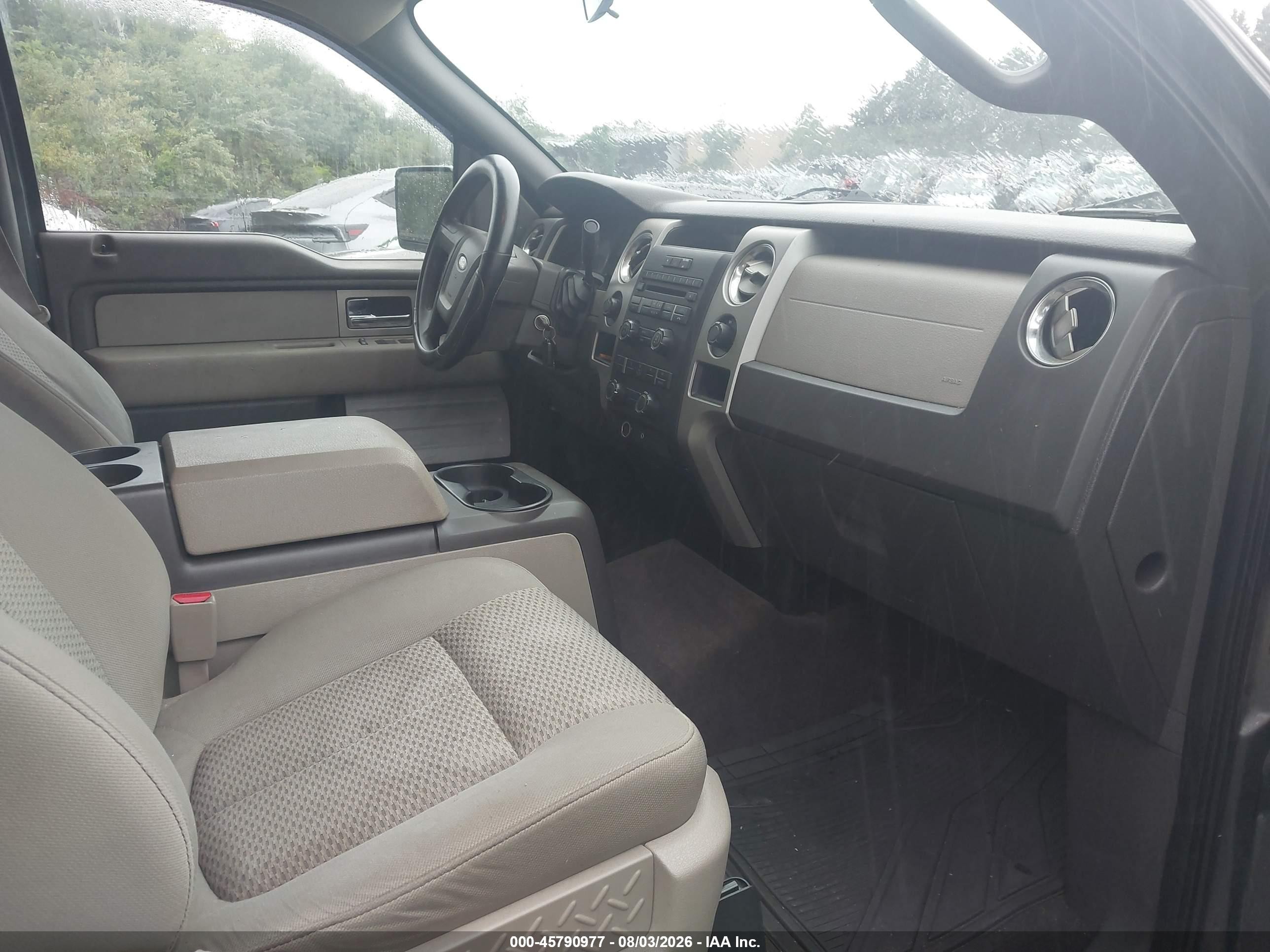 2009 Ford F-150 Xlt Gray vin: 1FTPW14V39KC72052