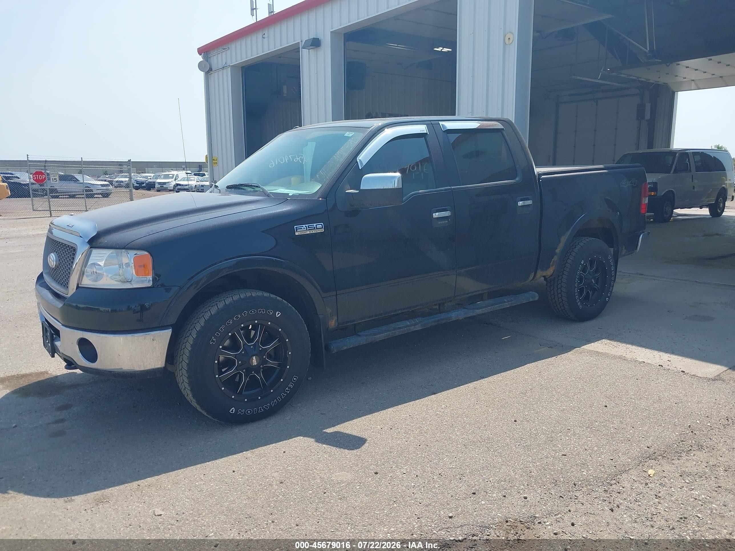 2006 Ford F-150 Fx4/lariat/xlt Черный vin: 1FTPW14V46FA87741