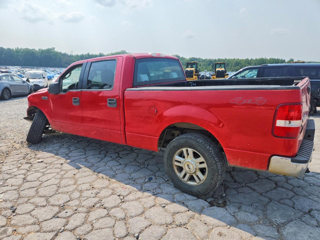 2006 Ford F150 Supercrew Red vin: 1FTPW14V46FA89425