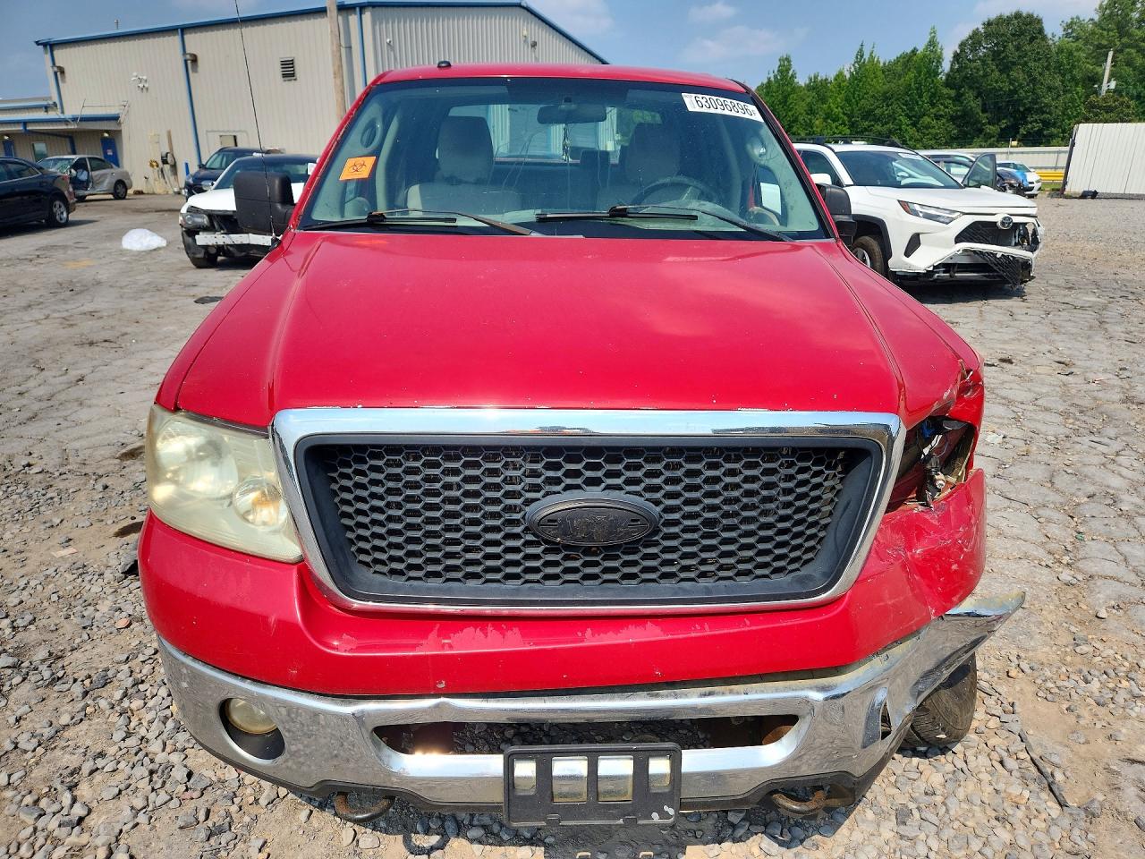 2006 Ford F150 Supercrew Red vin: 1FTPW14V46FA89425