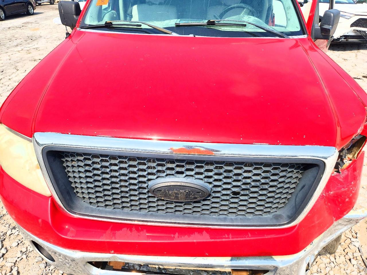 2006 Ford F150 Supercrew Red vin: 1FTPW14V46FA89425
