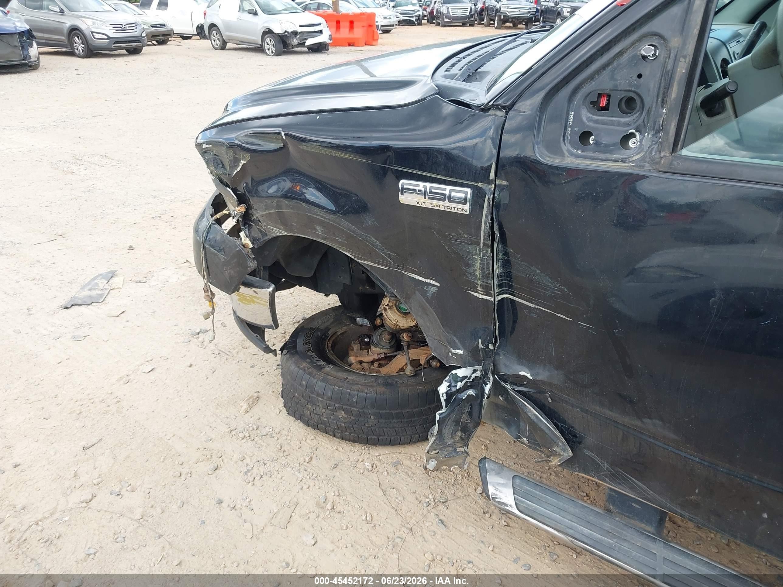 2006 Ford F-150 Fx4/lariat/xlt Black vin: 1FTPW14V46FB22942