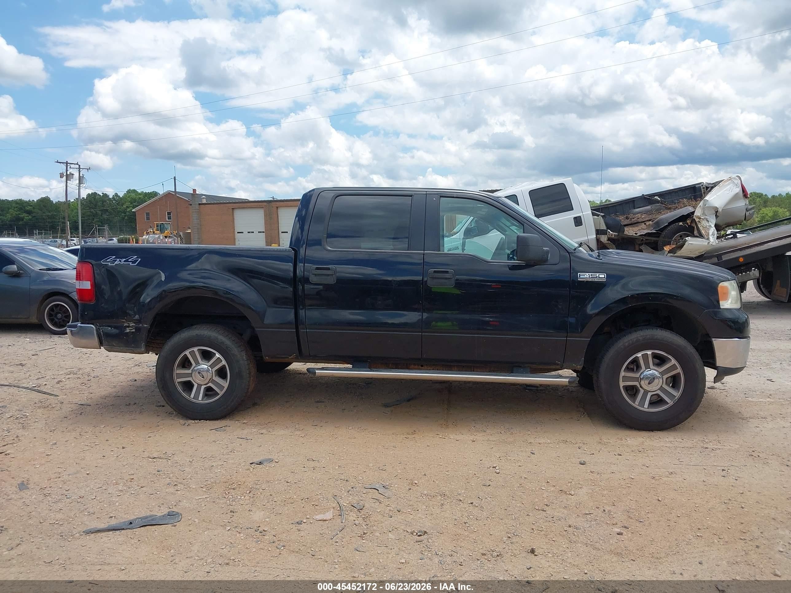 2006 Ford F-150 Fx4/lariat/xlt Black vin: 1FTPW14V46FB22942