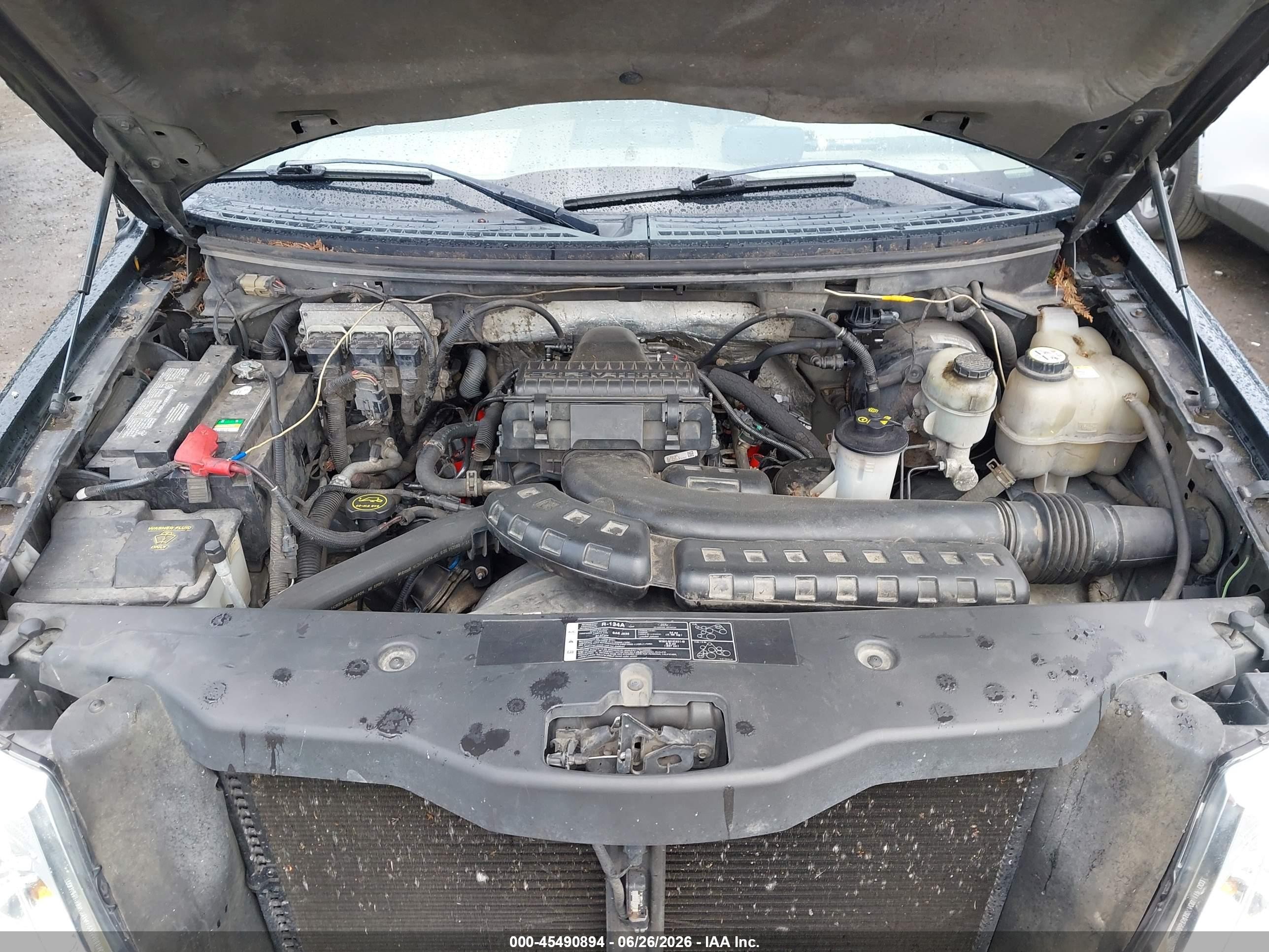 2006 Ford F-150 Fx4/lariat/xlt Black vin: 1FTPW14V46FB68125