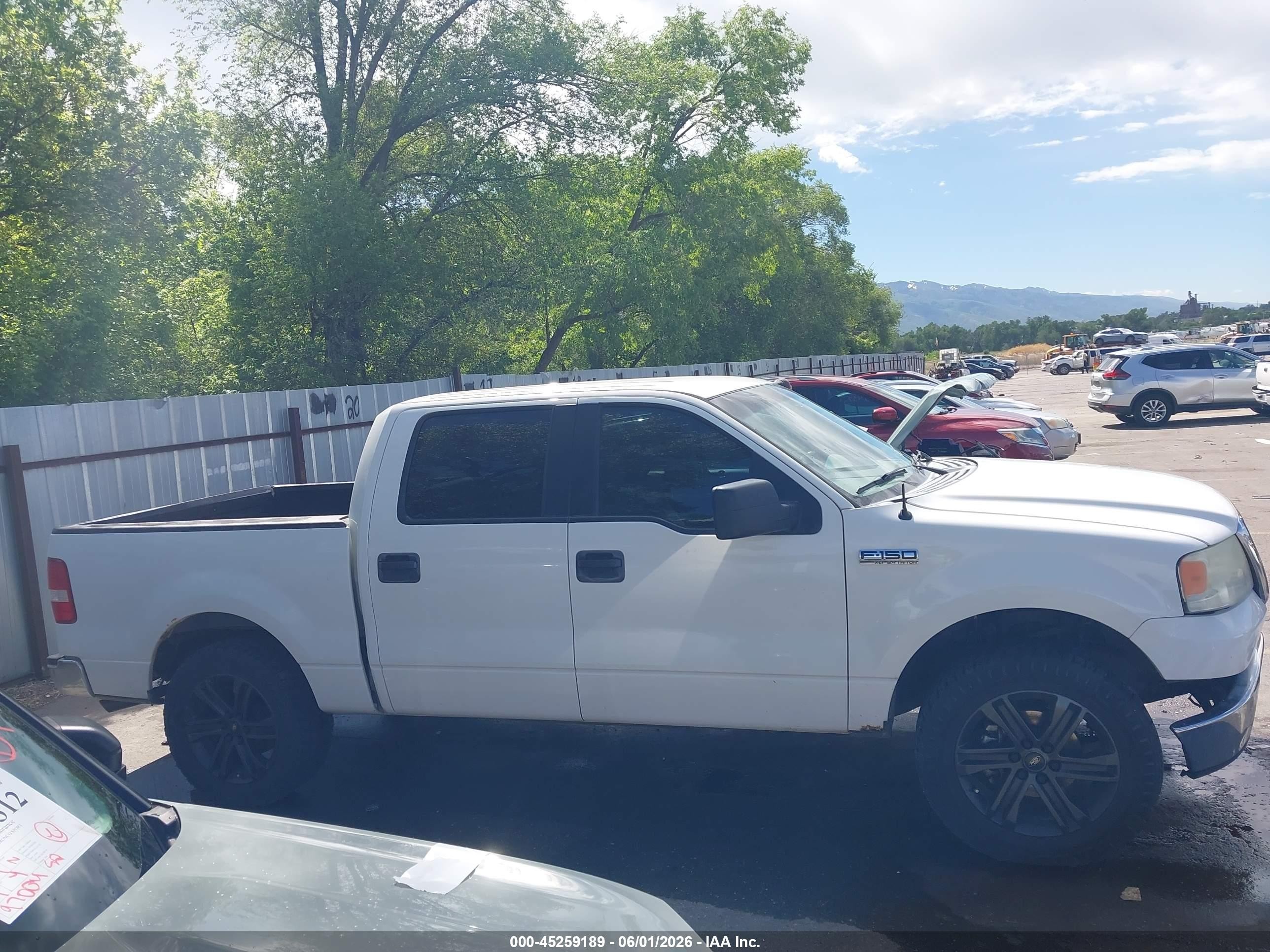 2006 Ford F-150 Fx4/lariat/xlt White vin: 1FTPW14V46KD38460