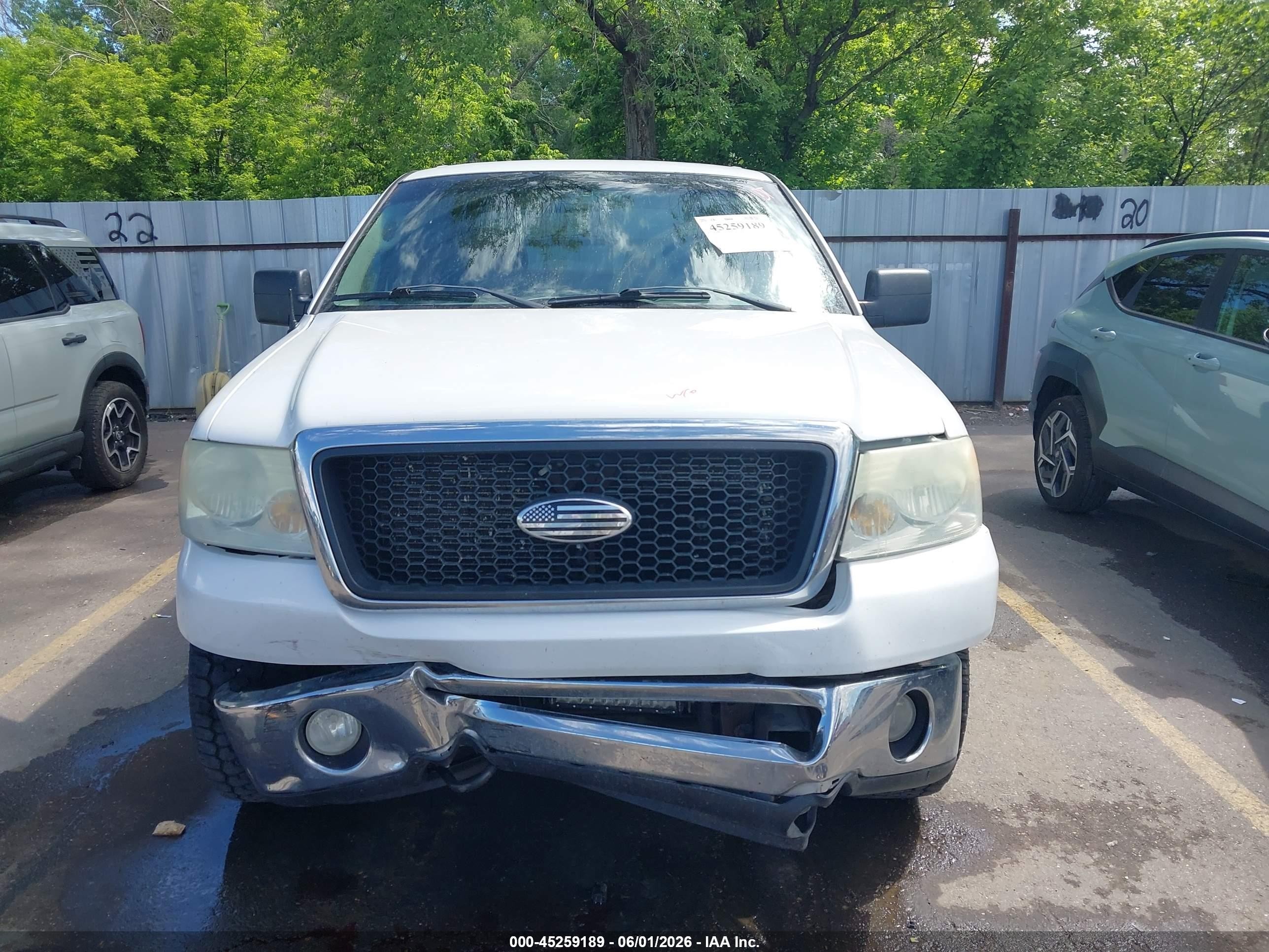 2006 Ford F-150 Fx4/lariat/xlt White vin: 1FTPW14V46KD38460