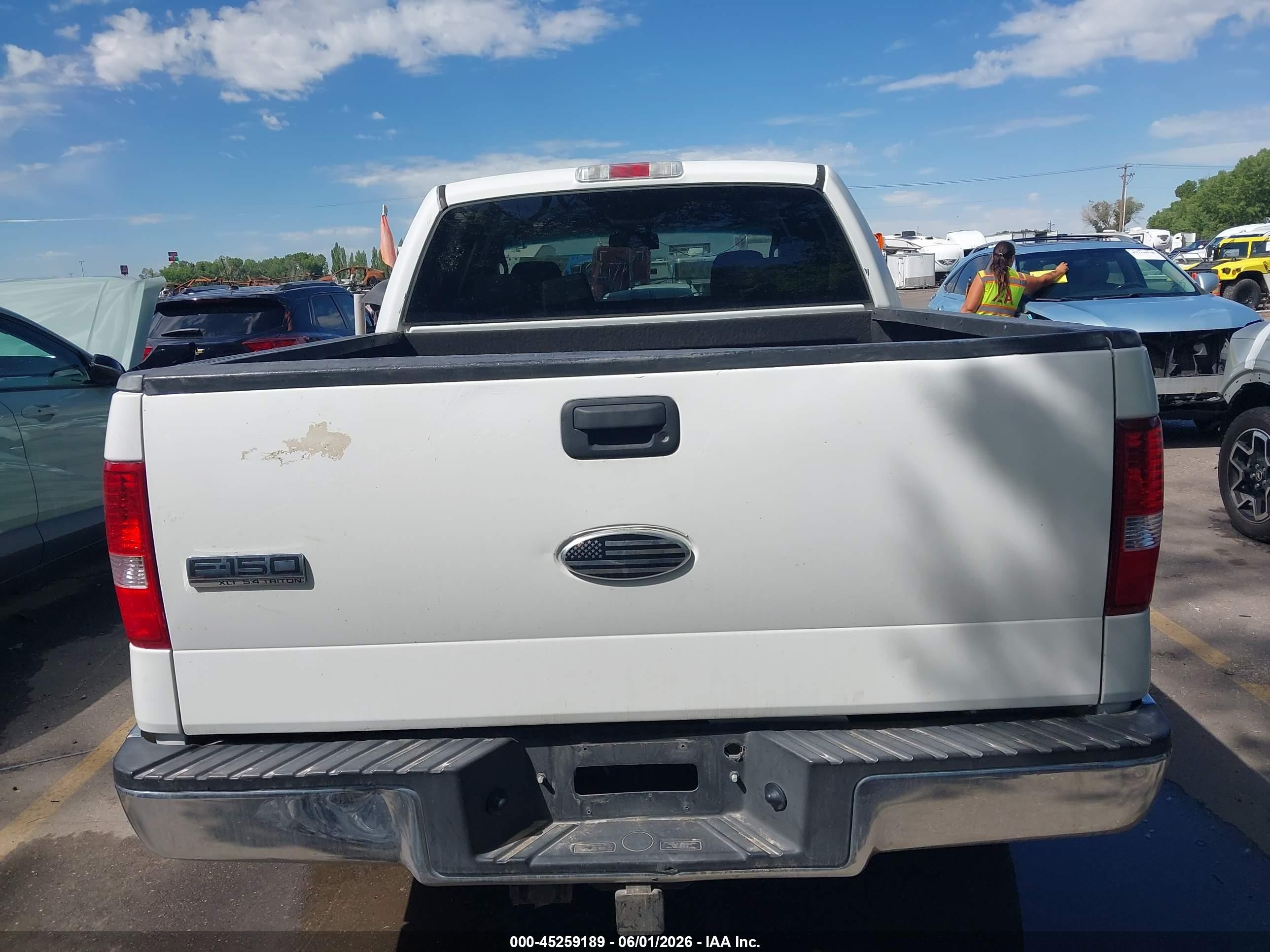 2006 Ford F-150 Fx4/lariat/xlt White vin: 1FTPW14V46KD38460