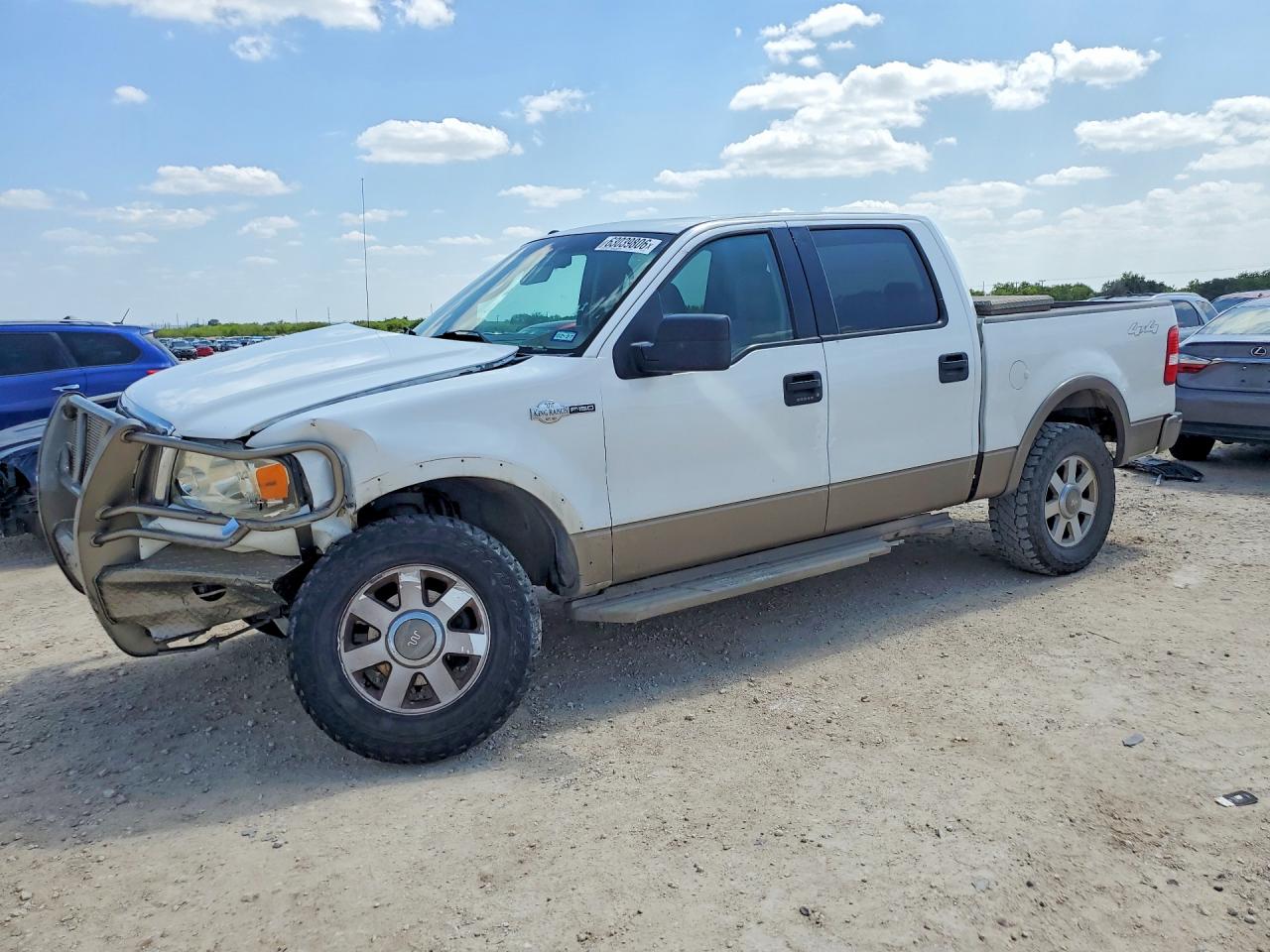 2006 Ford F150 Supercrew White vin: 1FTPW14V46KD43996