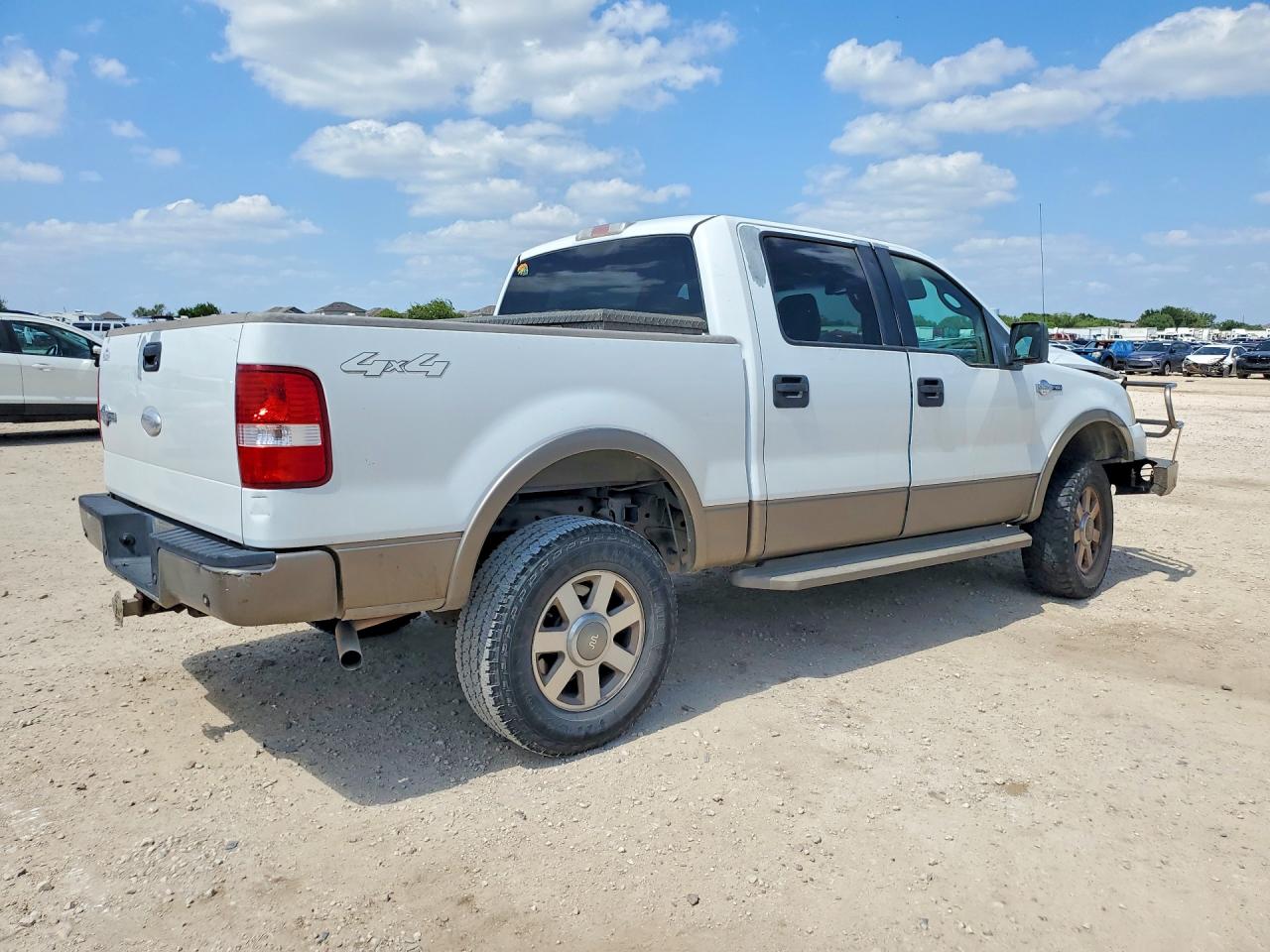 2006 Ford F150 Supercrew White vin: 1FTPW14V46KD43996