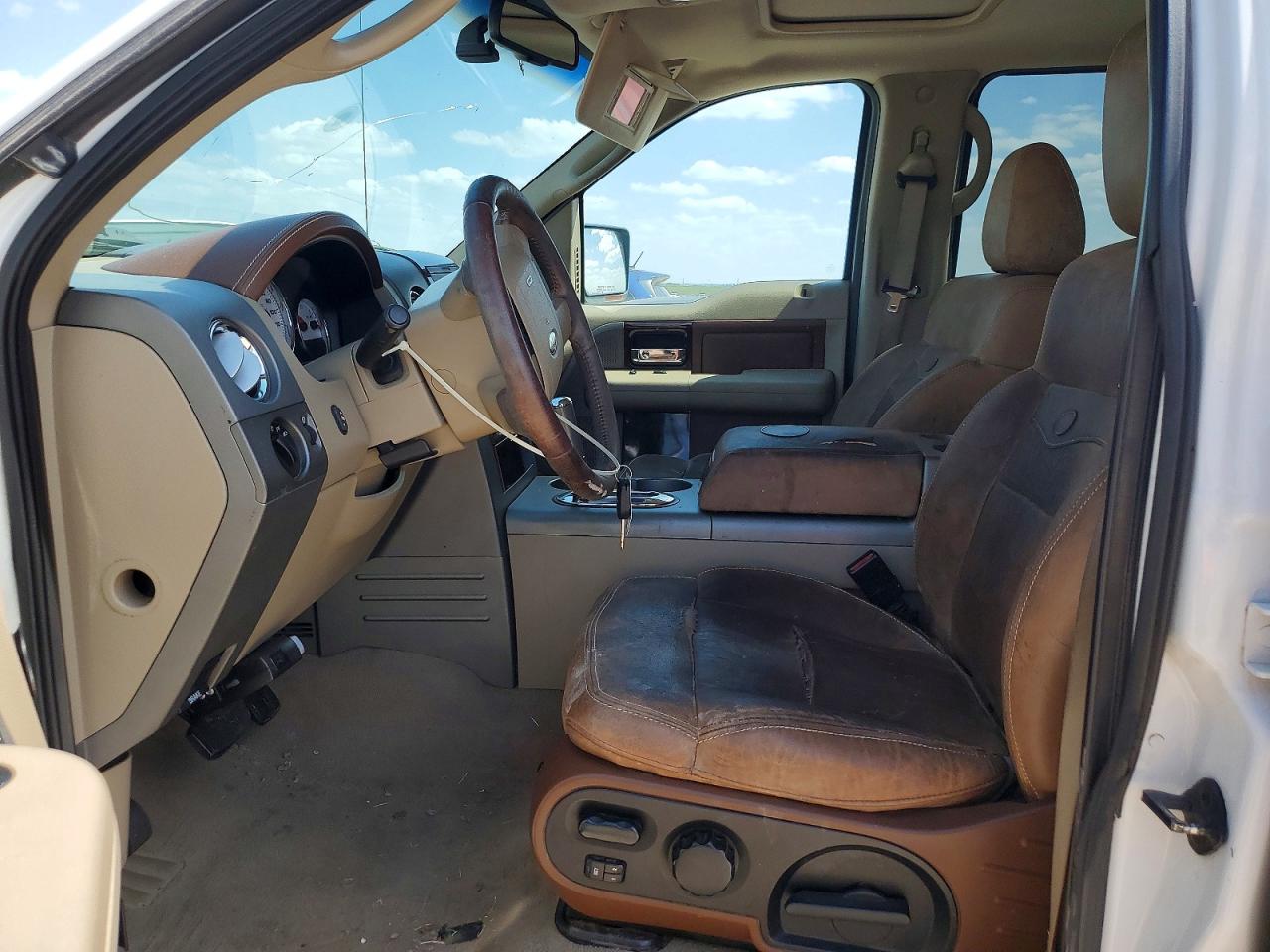 2006 Ford F150 Supercrew White vin: 1FTPW14V46KD43996