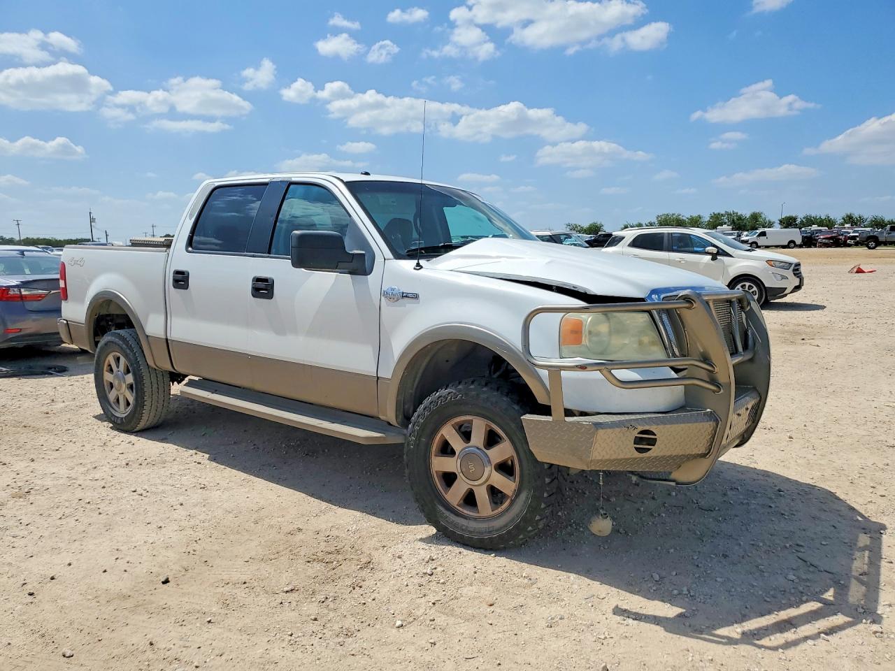 2006 Ford F150 Supercrew White vin: 1FTPW14V46KD43996