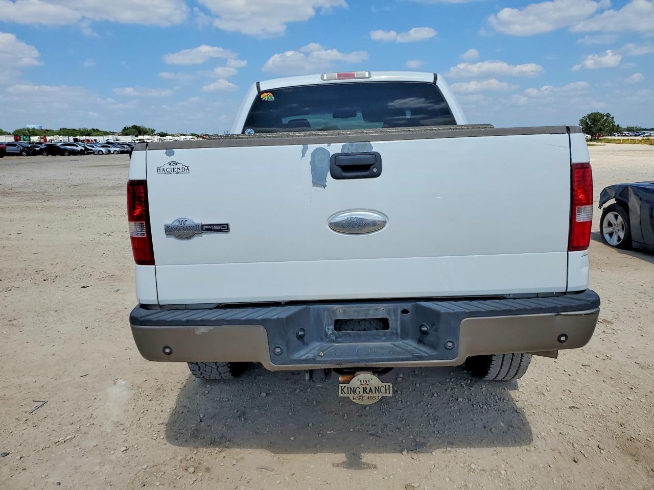 2006 Ford F150 Supercrew White vin: 1FTPW14V46KD43996