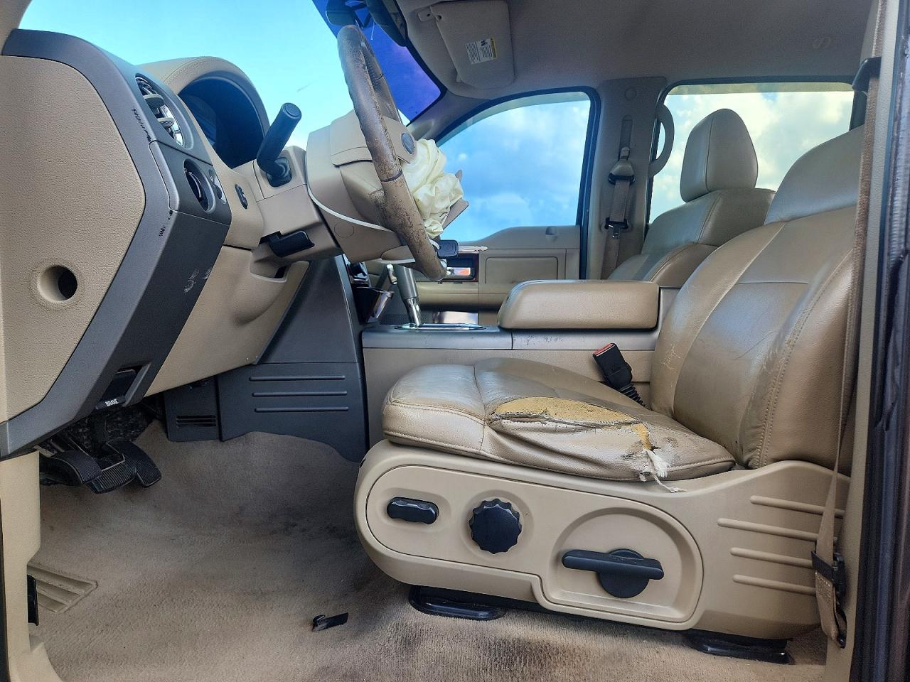 2006 Ford F150 Supercrew Gray vin: 1FTPW14V46KD83785
