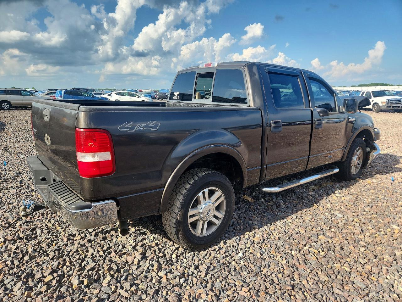 2006 Ford F150 Supercrew Gray vin: 1FTPW14V46KD83785