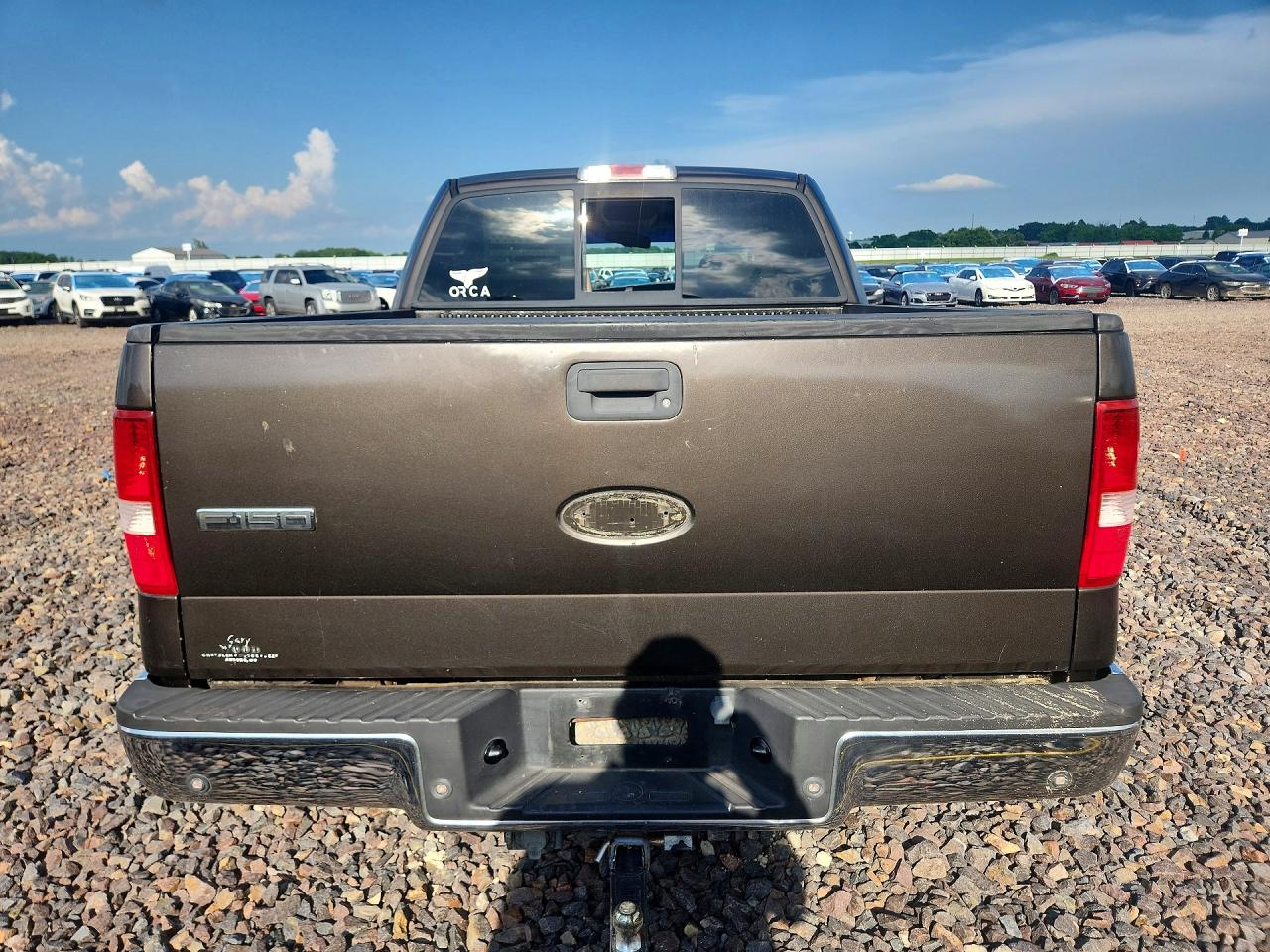 2006 Ford F150 Supercrew Gray vin: 1FTPW14V46KD83785
