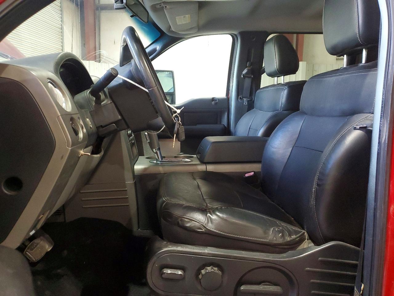 2007 Ford F150 Supercrew Red vin: 1FTPW14V47FA09512