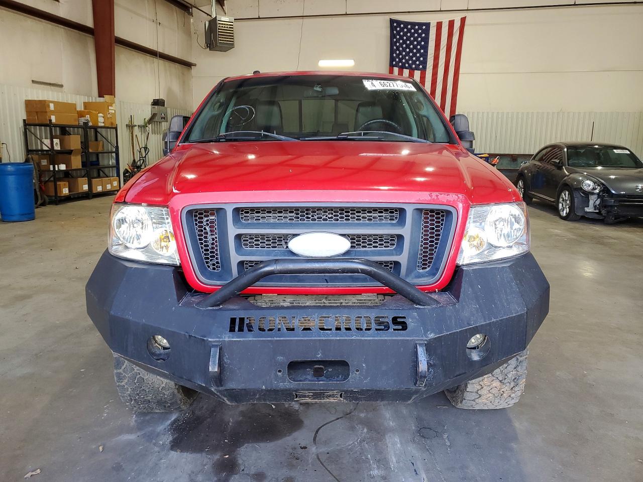 2007 Ford F150 Supercrew Red vin: 1FTPW14V47FA09512