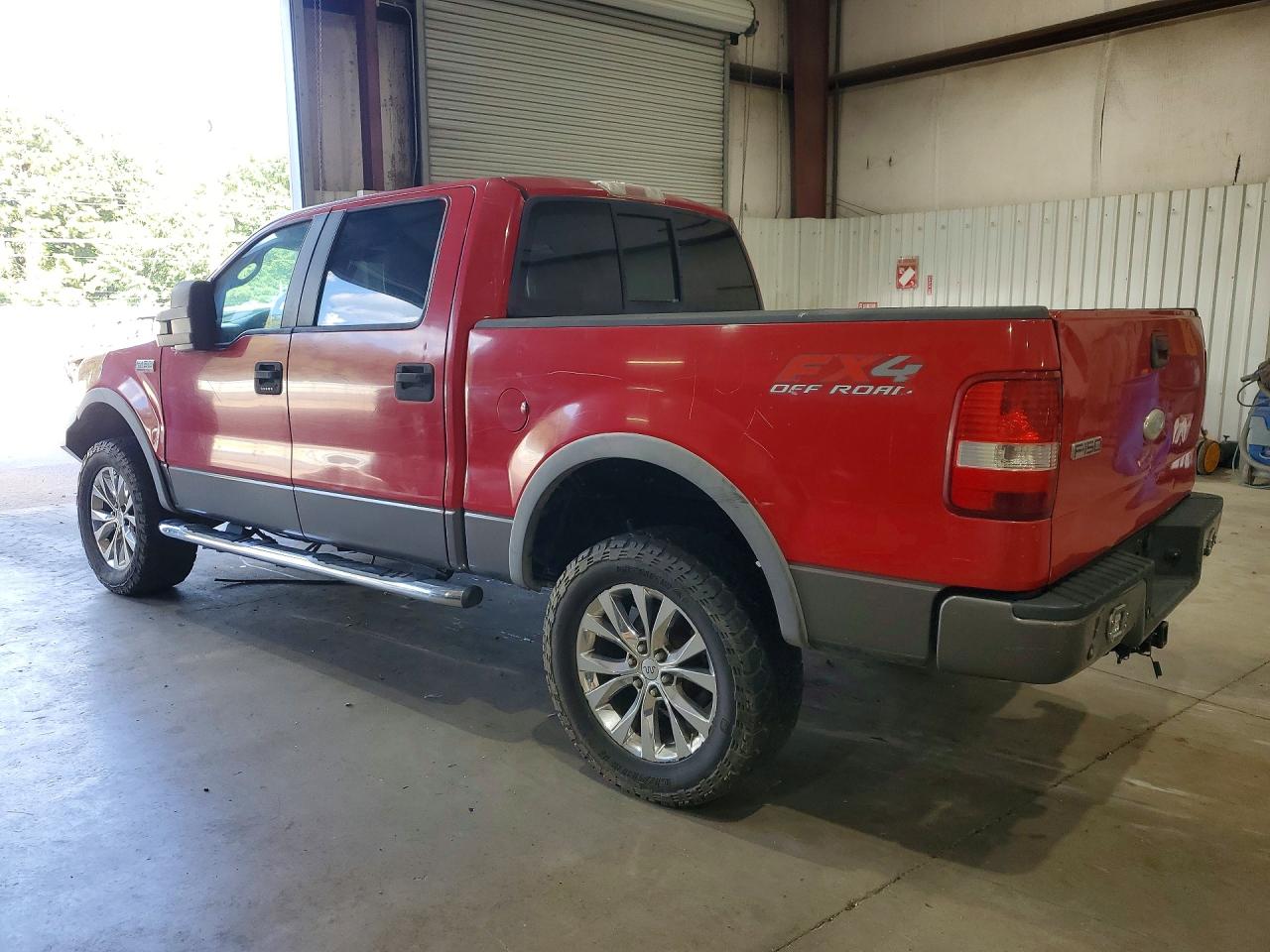 2007 Ford F150 Supercrew Red vin: 1FTPW14V47FA09512