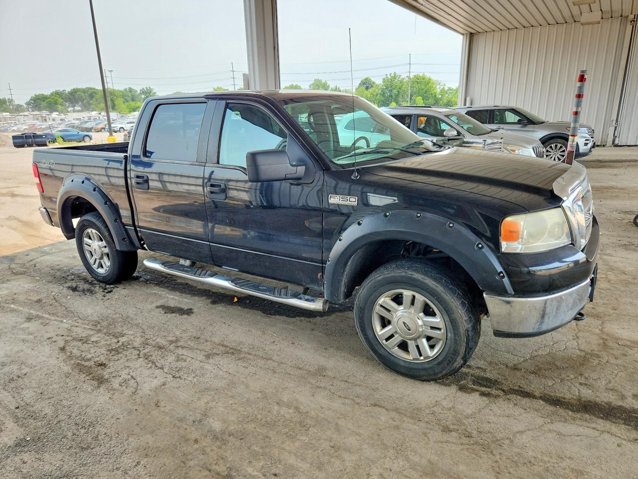 2007 Ford F150 Supercrew Black vin: 1FTPW14V47FB13692