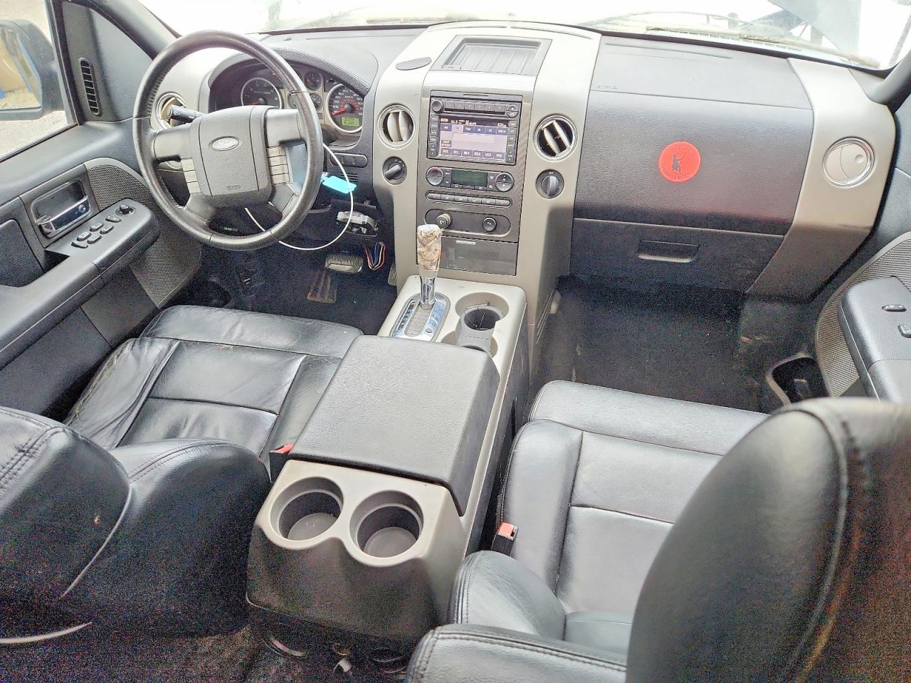 2007 Ford F150 Supercrew Black vin: 1FTPW14V47FB52377