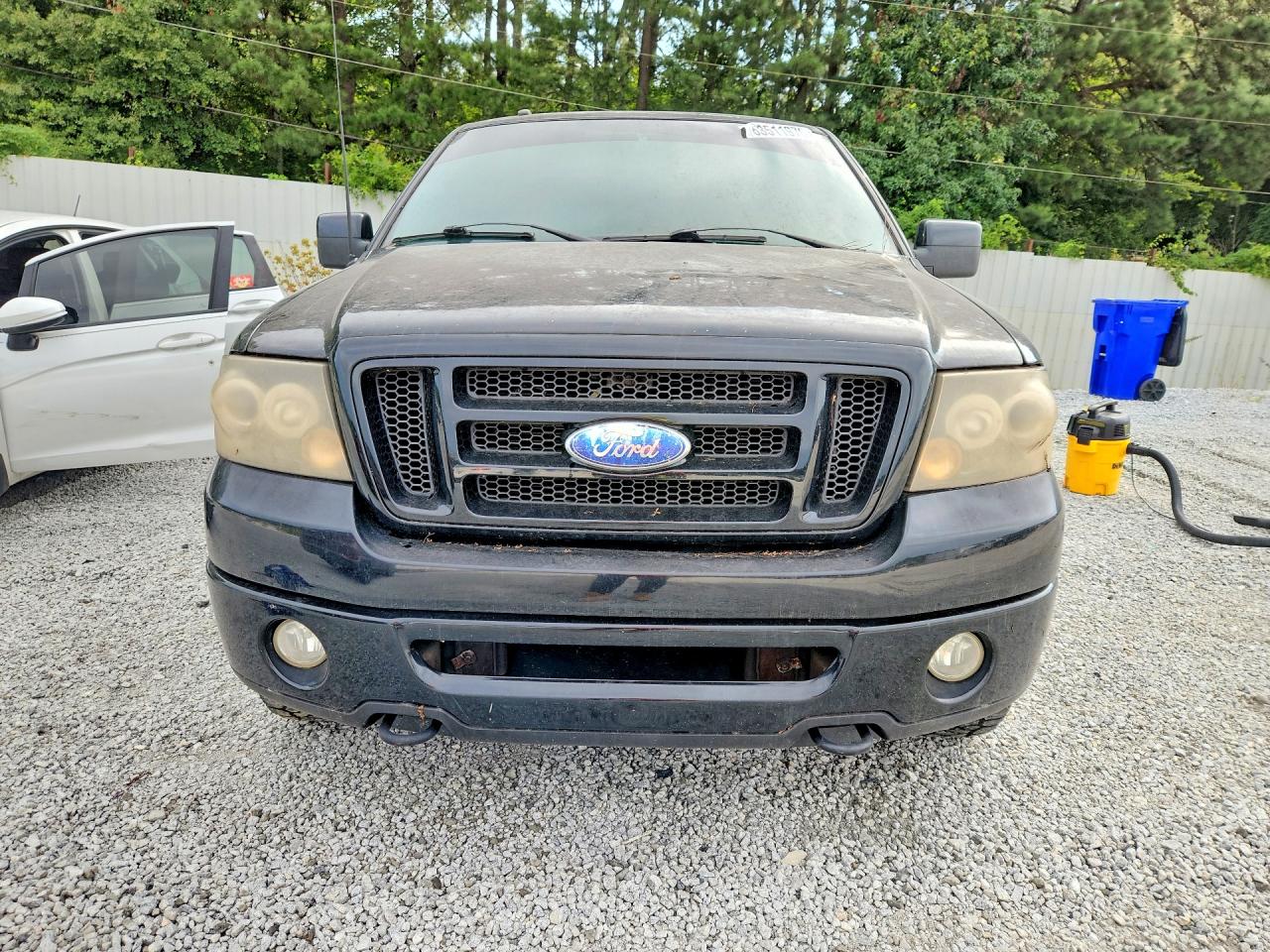 2007 Ford F150 Supercrew Black vin: 1FTPW14V47FB52377