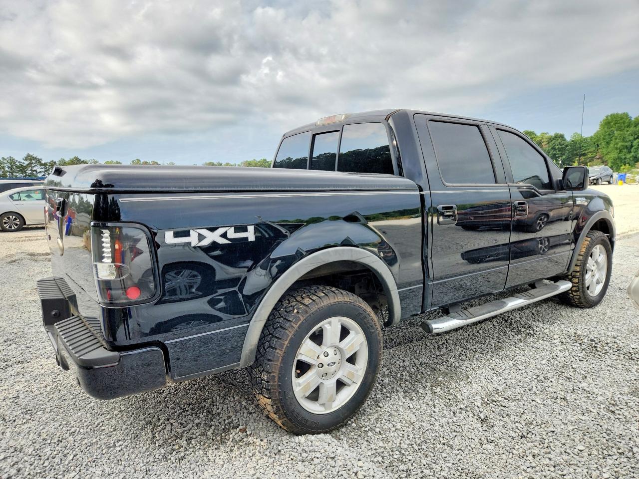 2007 Ford F150 Supercrew Black vin: 1FTPW14V47FB52377