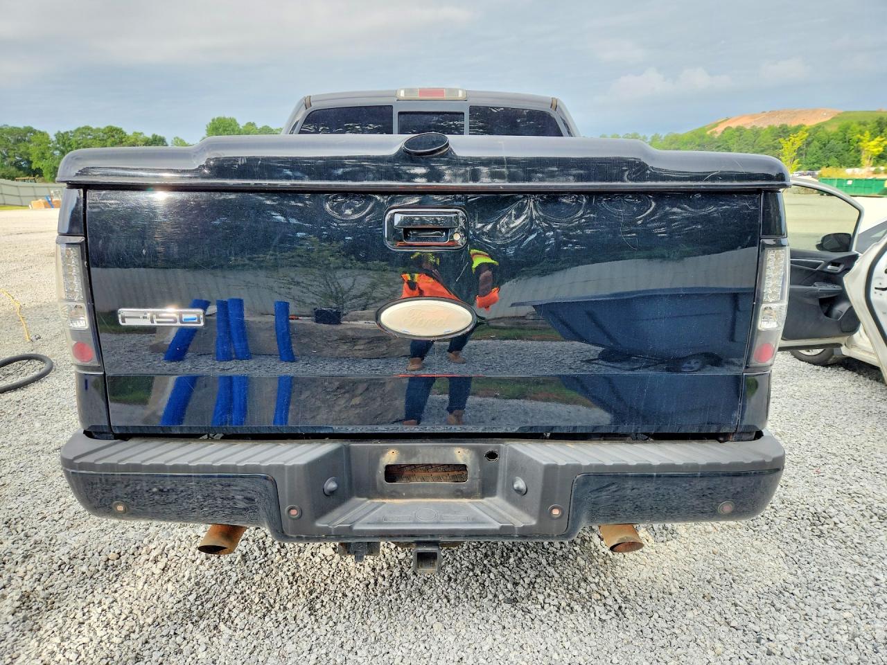 2007 Ford F150 Supercrew Black vin: 1FTPW14V47FB52377