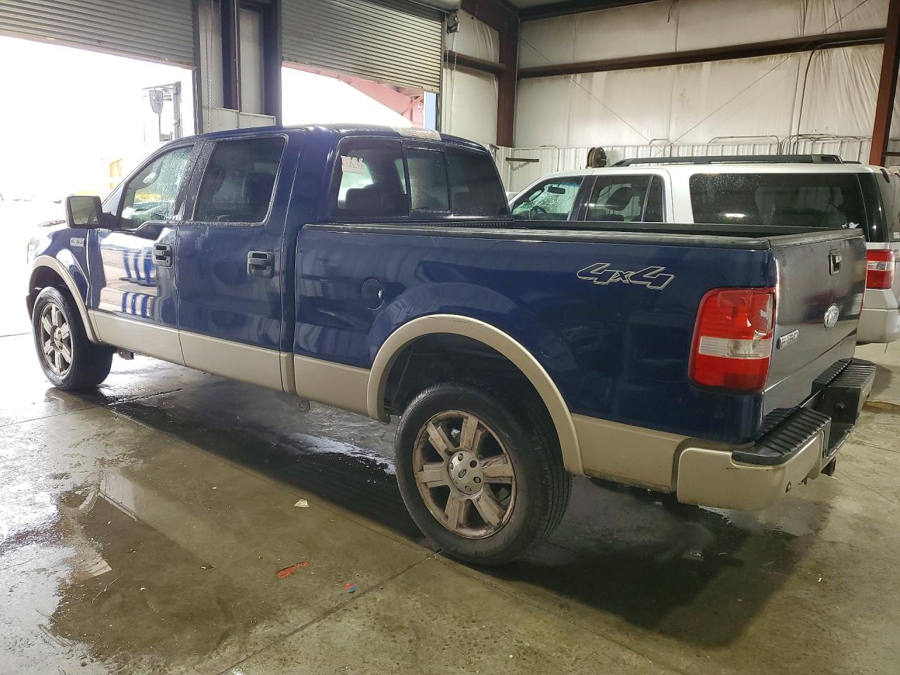 2007 Ford F150 Supercrew Blue vin: 1FTPW14V47KA94679