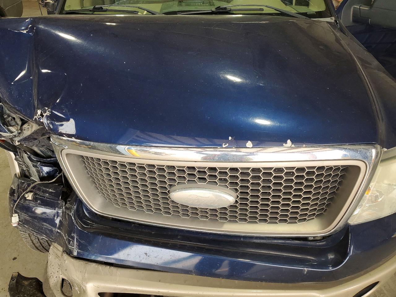 2007 Ford F150 Supercrew Blue vin: 1FTPW14V47KA94679