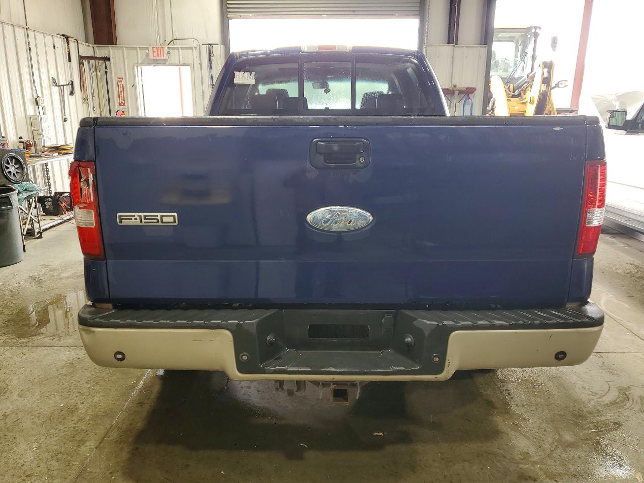 2007 Ford F150 Supercrew Blue vin: 1FTPW14V47KA94679