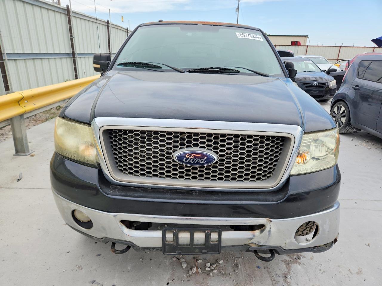 2007 Ford F150 Supercrew Black vin: 1FTPW14V47KB65895