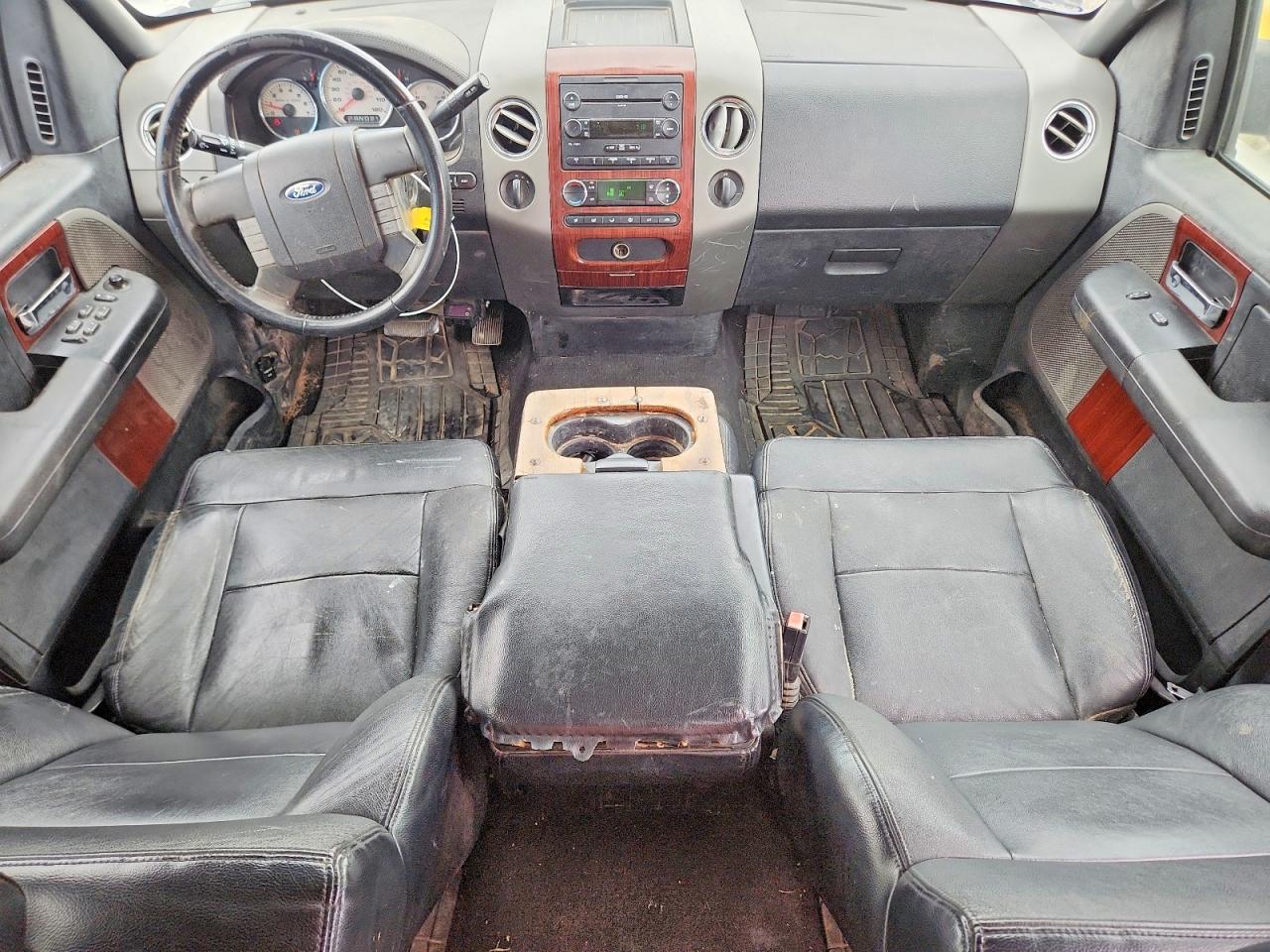 2007 Ford F150 Supercrew Black vin: 1FTPW14V47KB65895