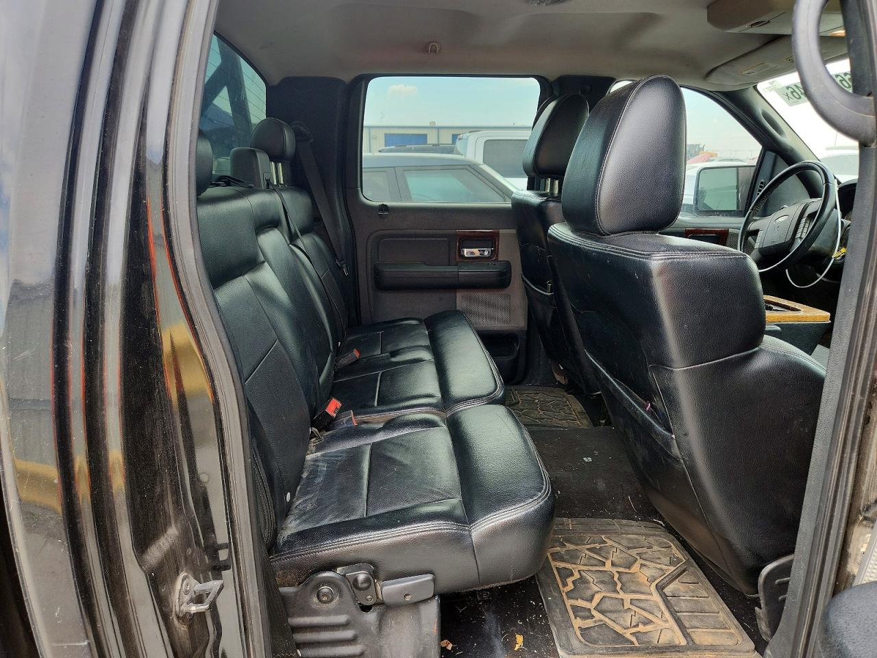 2007 Ford F150 Supercrew Black vin: 1FTPW14V47KB65895