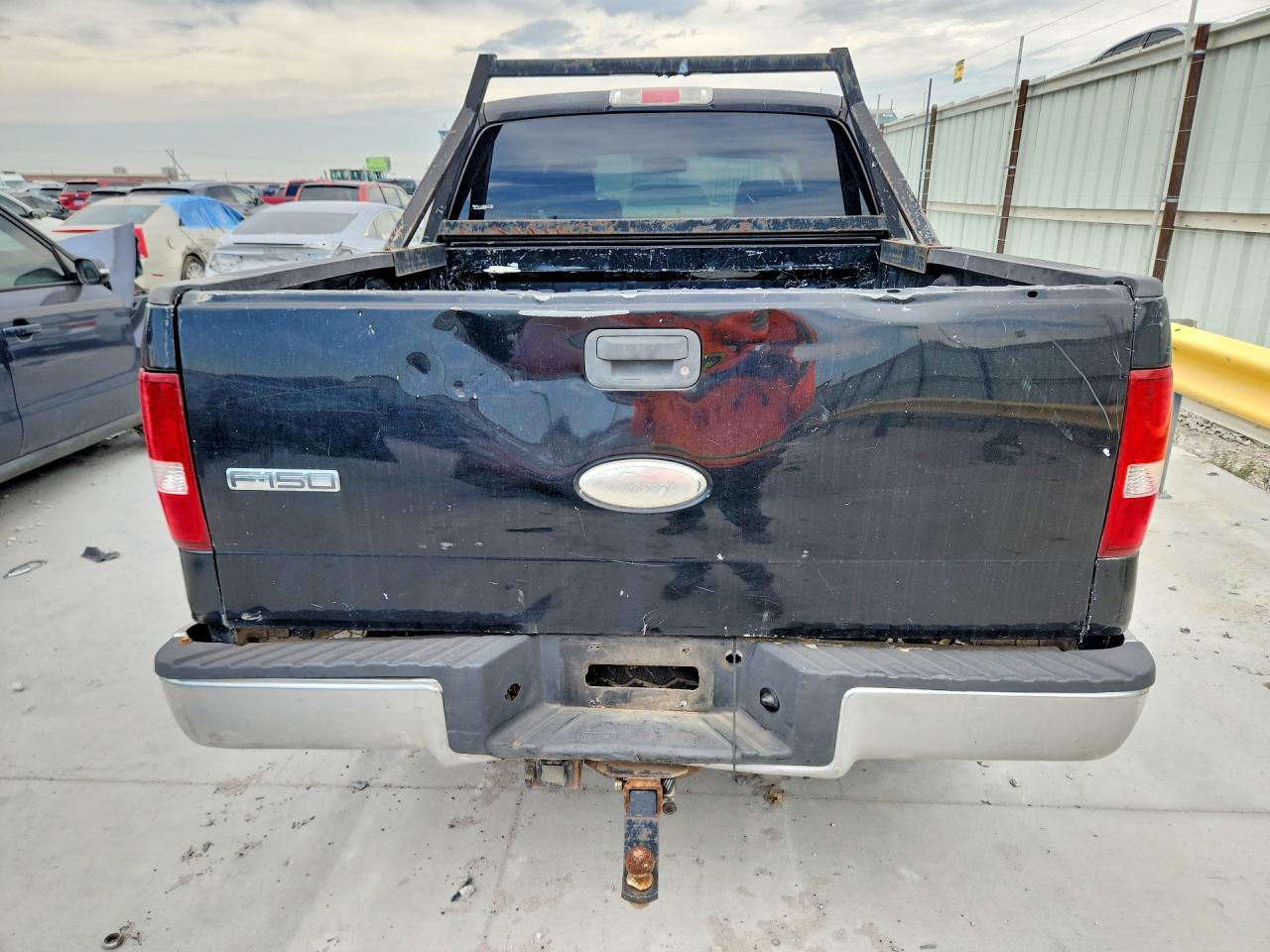 2007 Ford F150 Supercrew Black vin: 1FTPW14V47KB65895