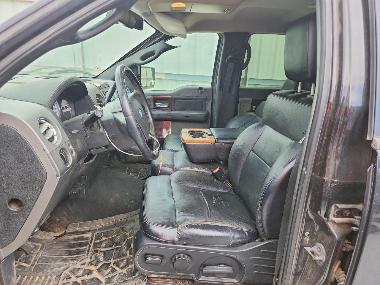 2007 Ford F150 Supercrew Black vin: 1FTPW14V47KB65895