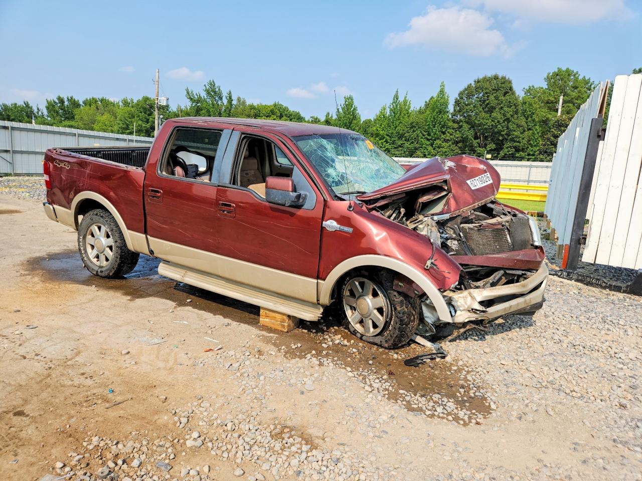 2007 Ford F150 Supercrew Brown vin: 1FTPW14V47KC01410