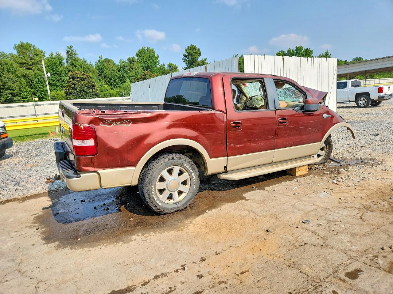 2007 Ford F150 Supercrew Brown vin: 1FTPW14V47KC01410