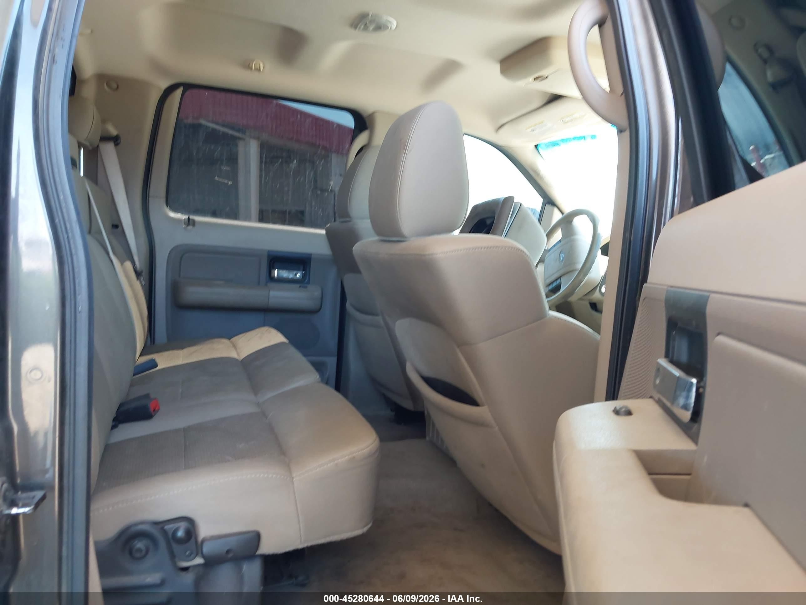 2007 Ford F-150 Fx4/lariat/xlt Black vin: 1FTPW14V47KC48811