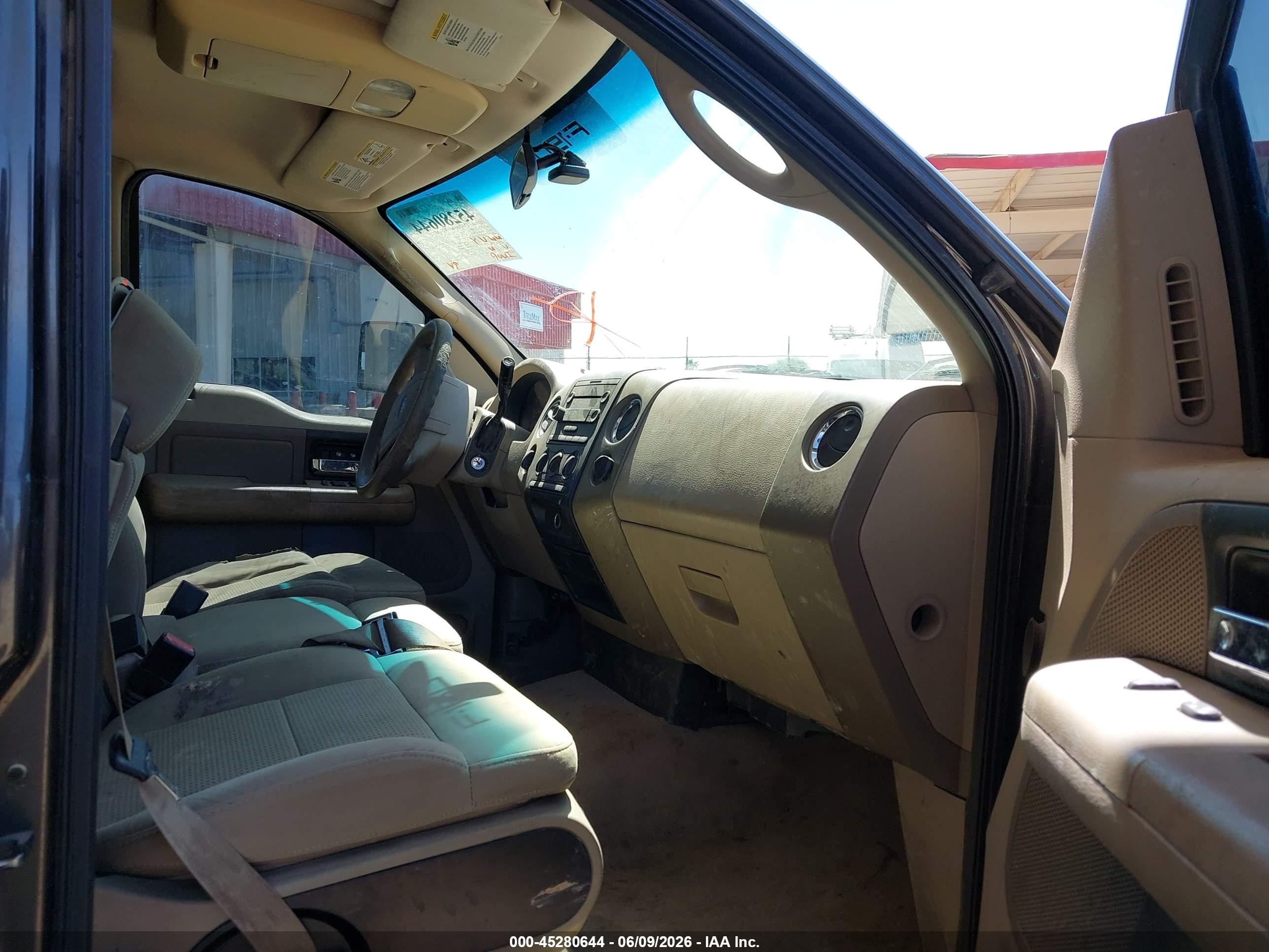 2007 Ford F-150 Fx4/lariat/xlt Black vin: 1FTPW14V47KC48811