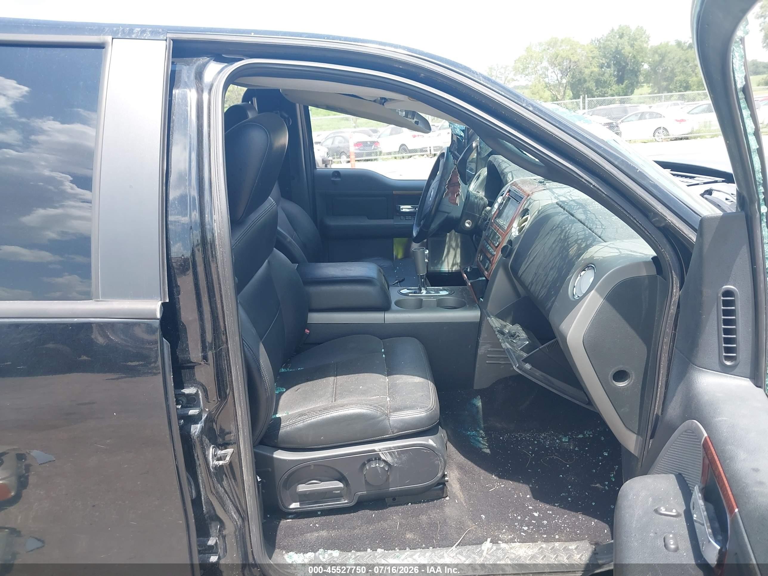 2007 Ford F-150   Black vin: 1FTPW14V47KC57993
