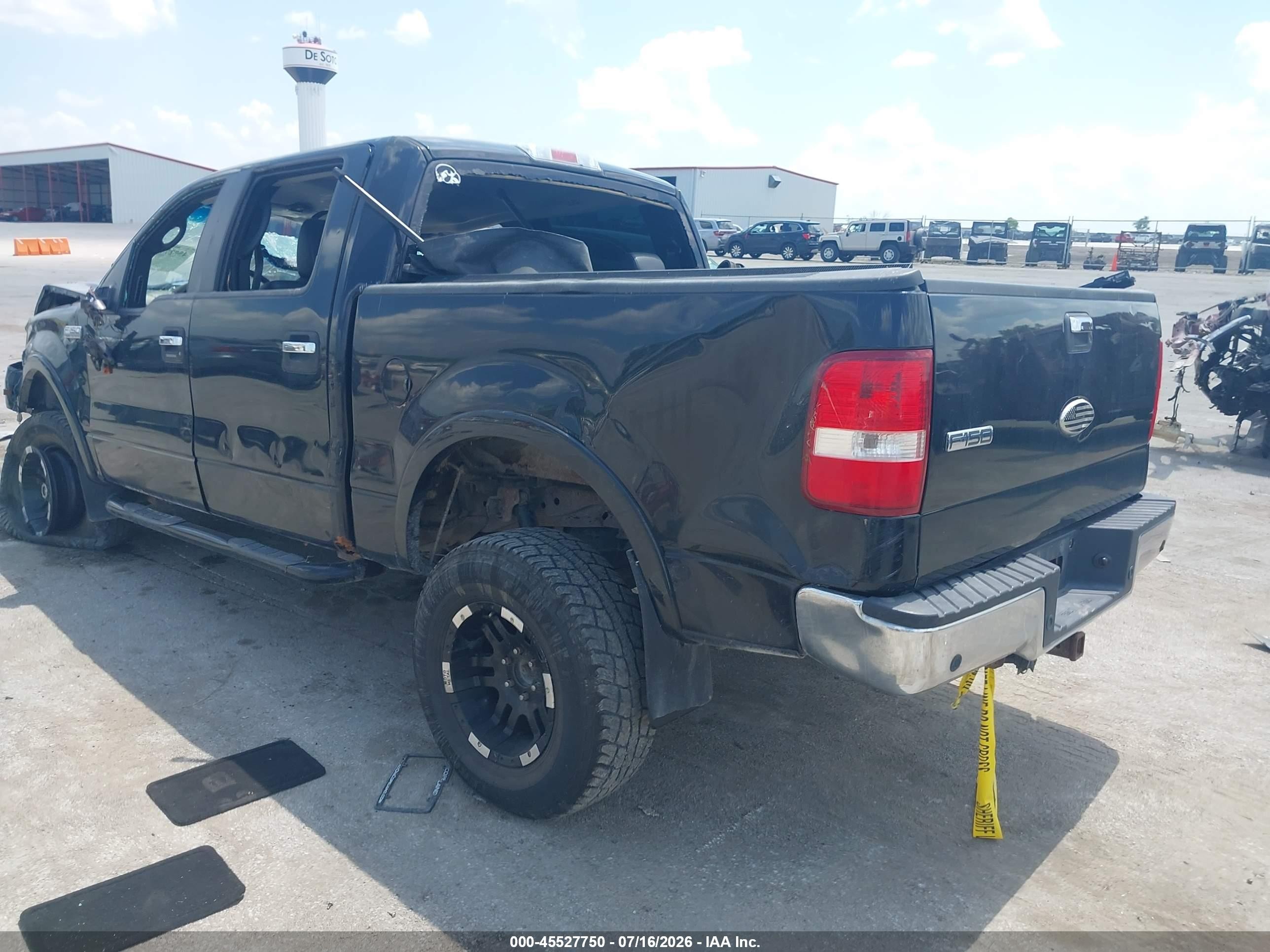 2007 Ford F-150   Black vin: 1FTPW14V47KC57993