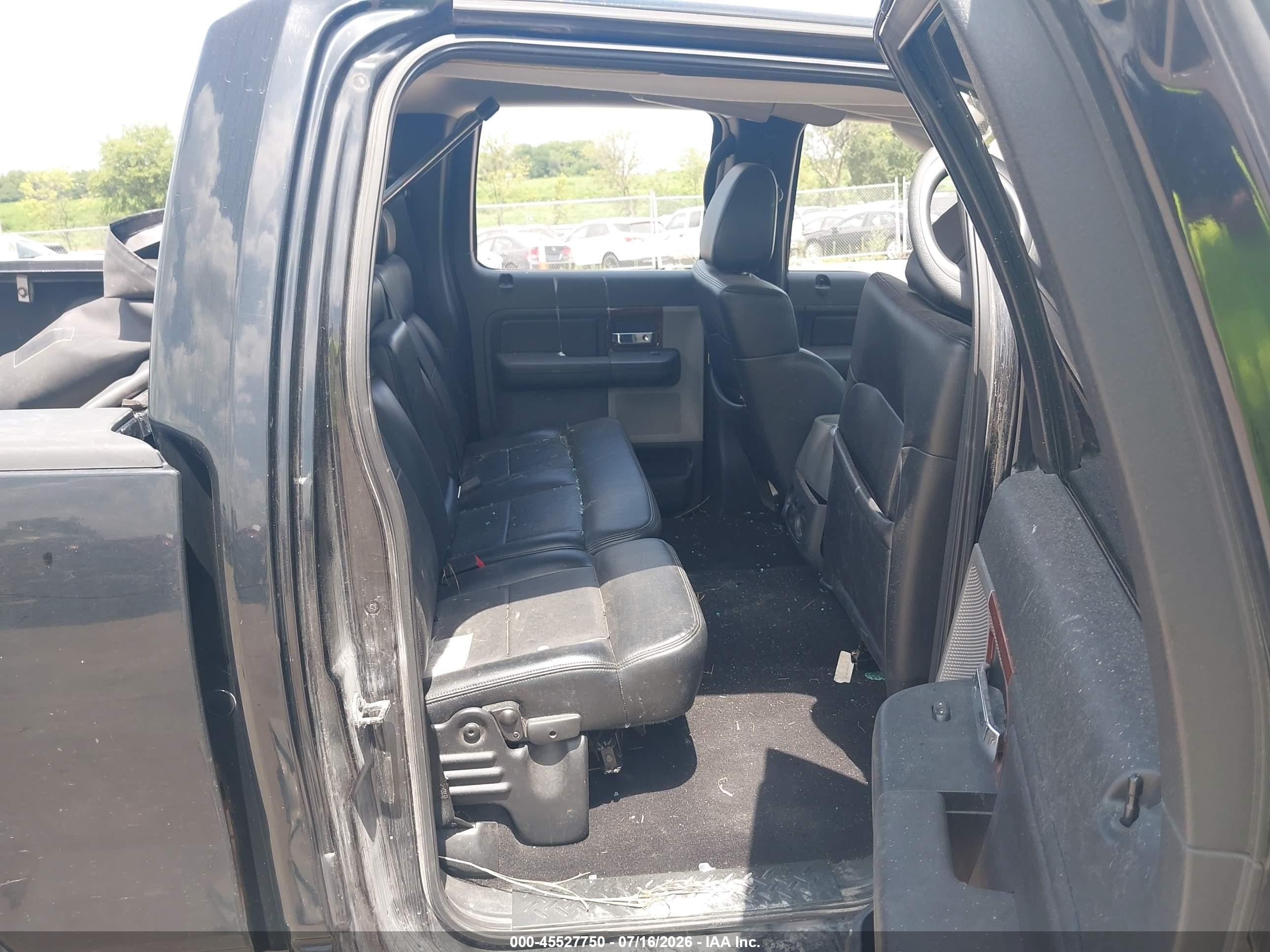 2007 Ford F-150   Black vin: 1FTPW14V47KC57993