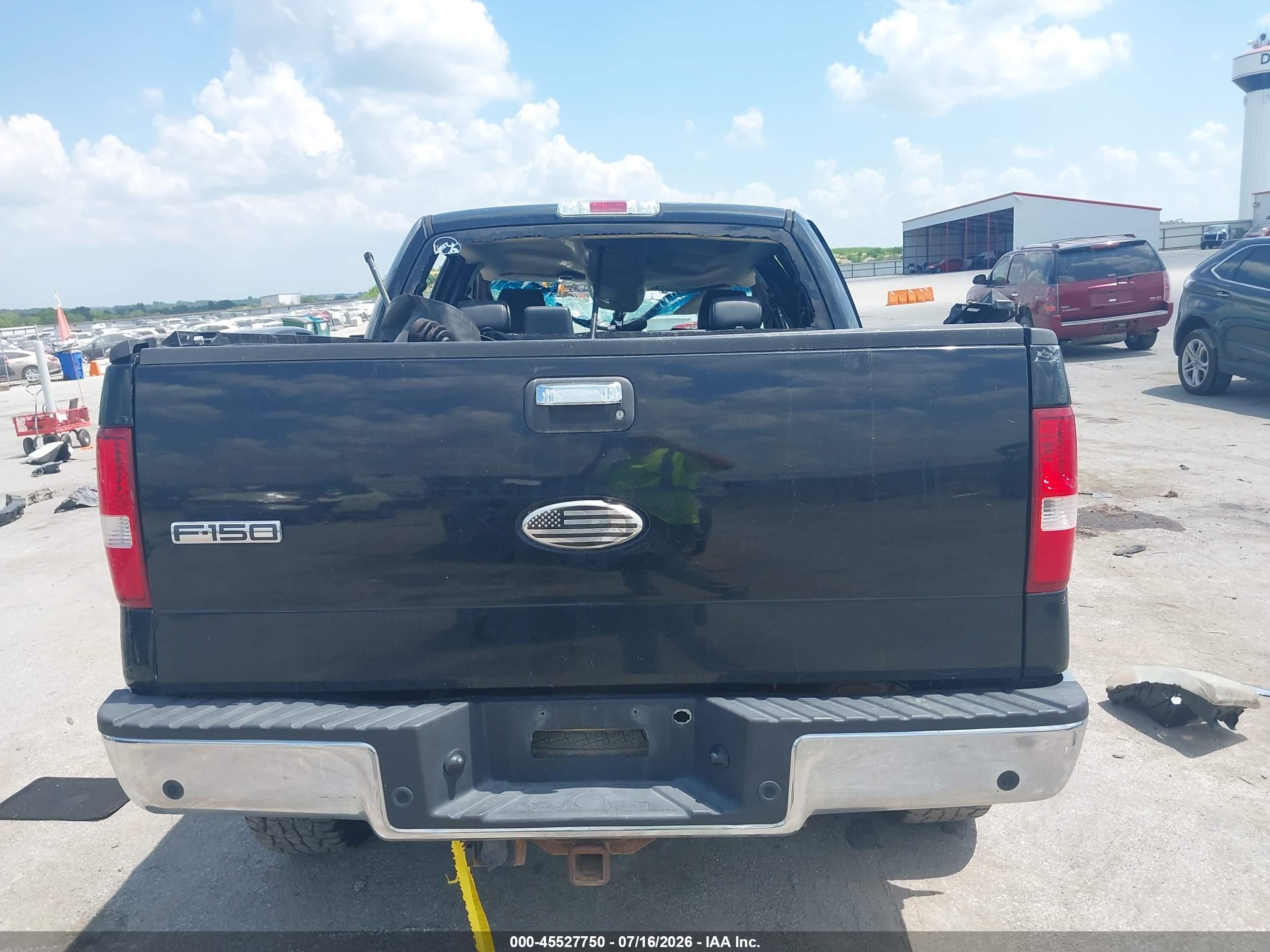 2007 Ford F-150   Black vin: 1FTPW14V47KC57993